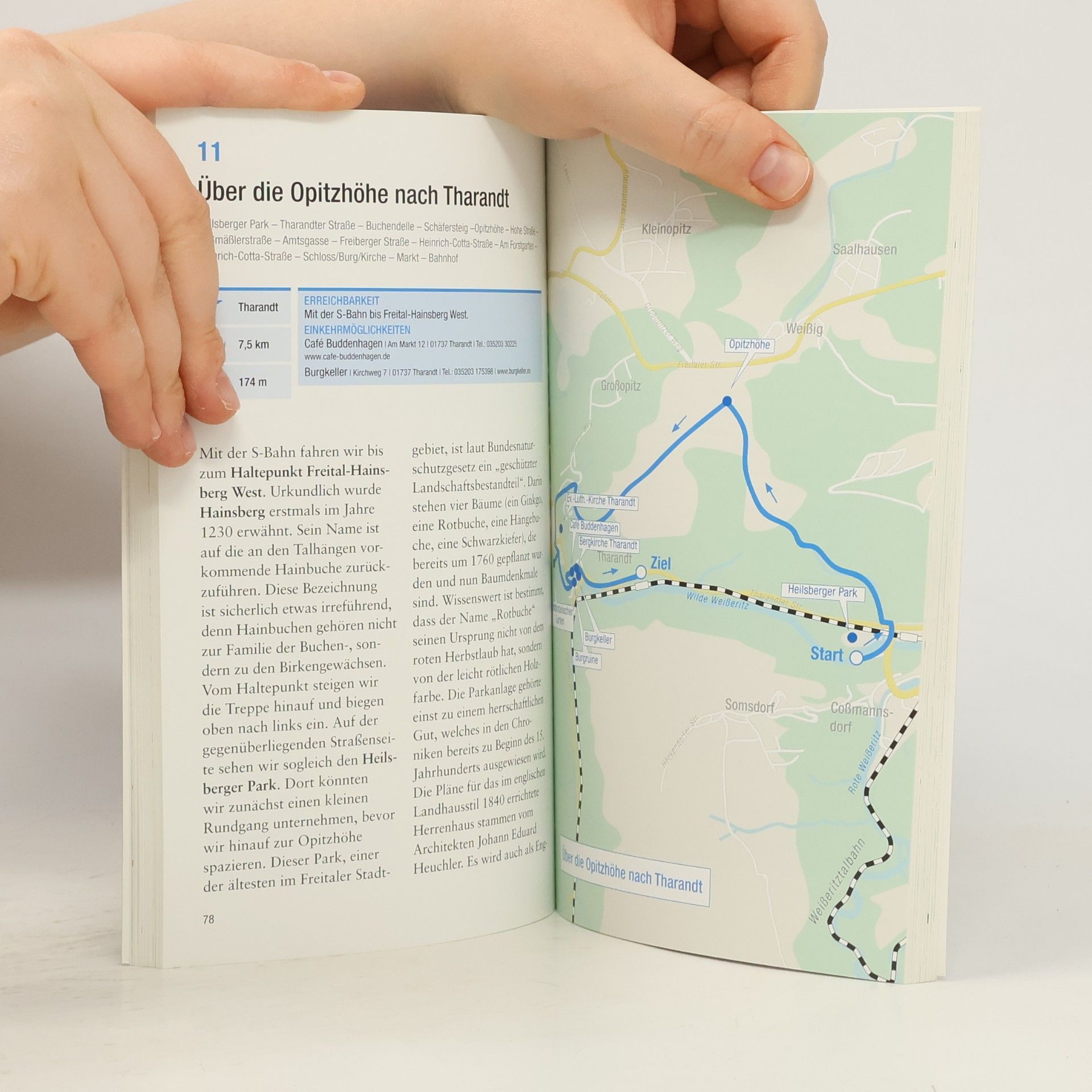 Klaus Jahn Wanderbuch Sächsische Halbtags-Touren