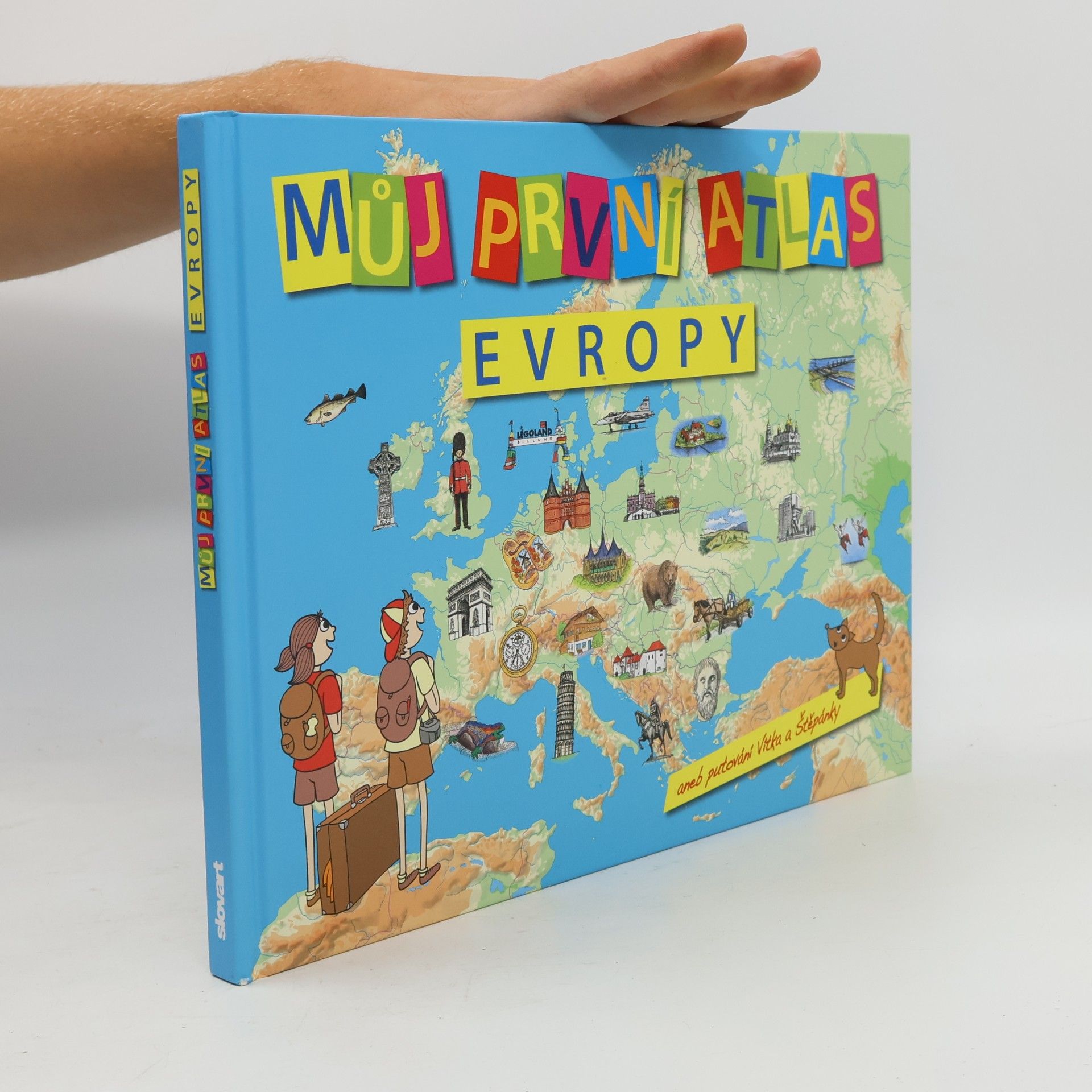 Můj první atlas Evropy aneb Putování Vítka a Štěpánky
