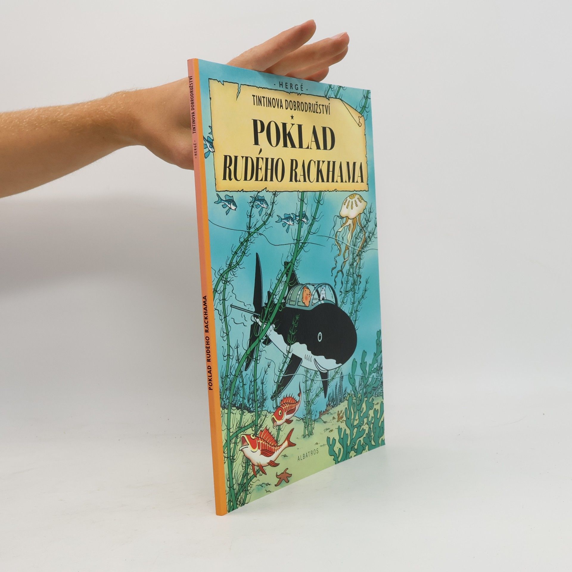 Hergé Poklad Rudého Rackhama