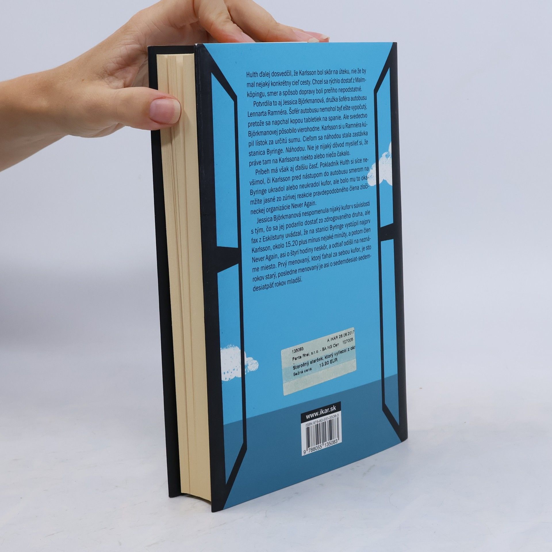 Jonas Jonasson Storočný starček, ktorý vyliezol z okna a zmizol