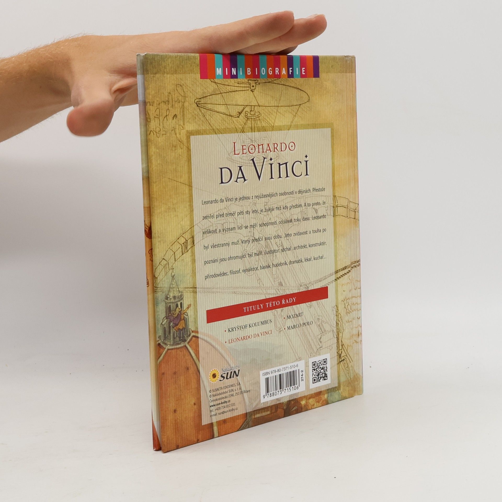 Kolektiv autorů Leonardo da Vinci: minibiografie renesančního vědce a umělce