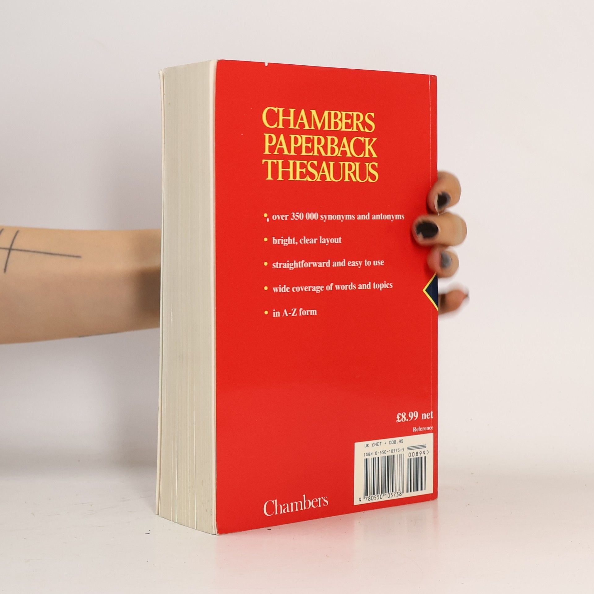 Catherine M. Schwarz Chambers Paperback Thesaurus - New Edition