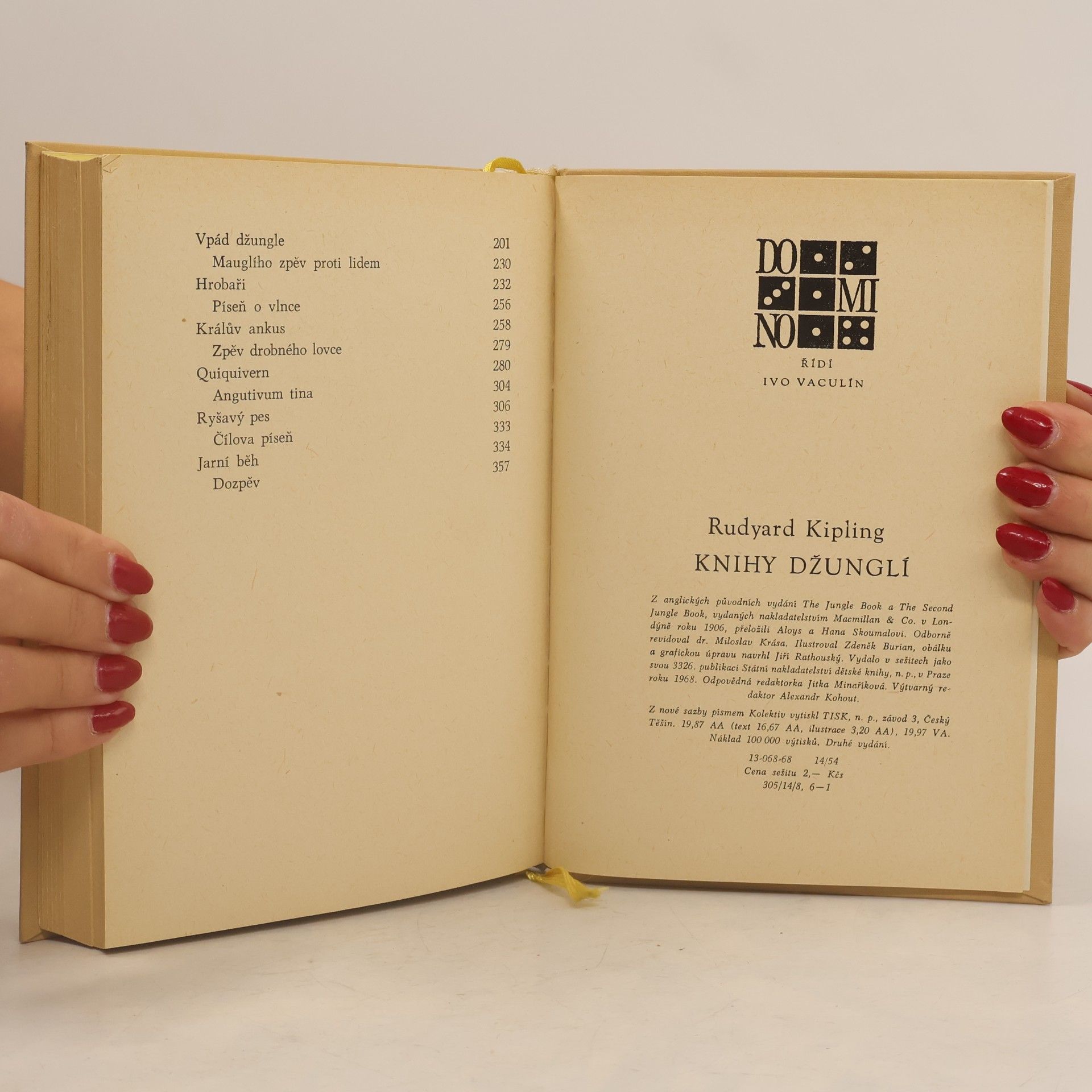 Rudyard Kipling Knihy džunglí