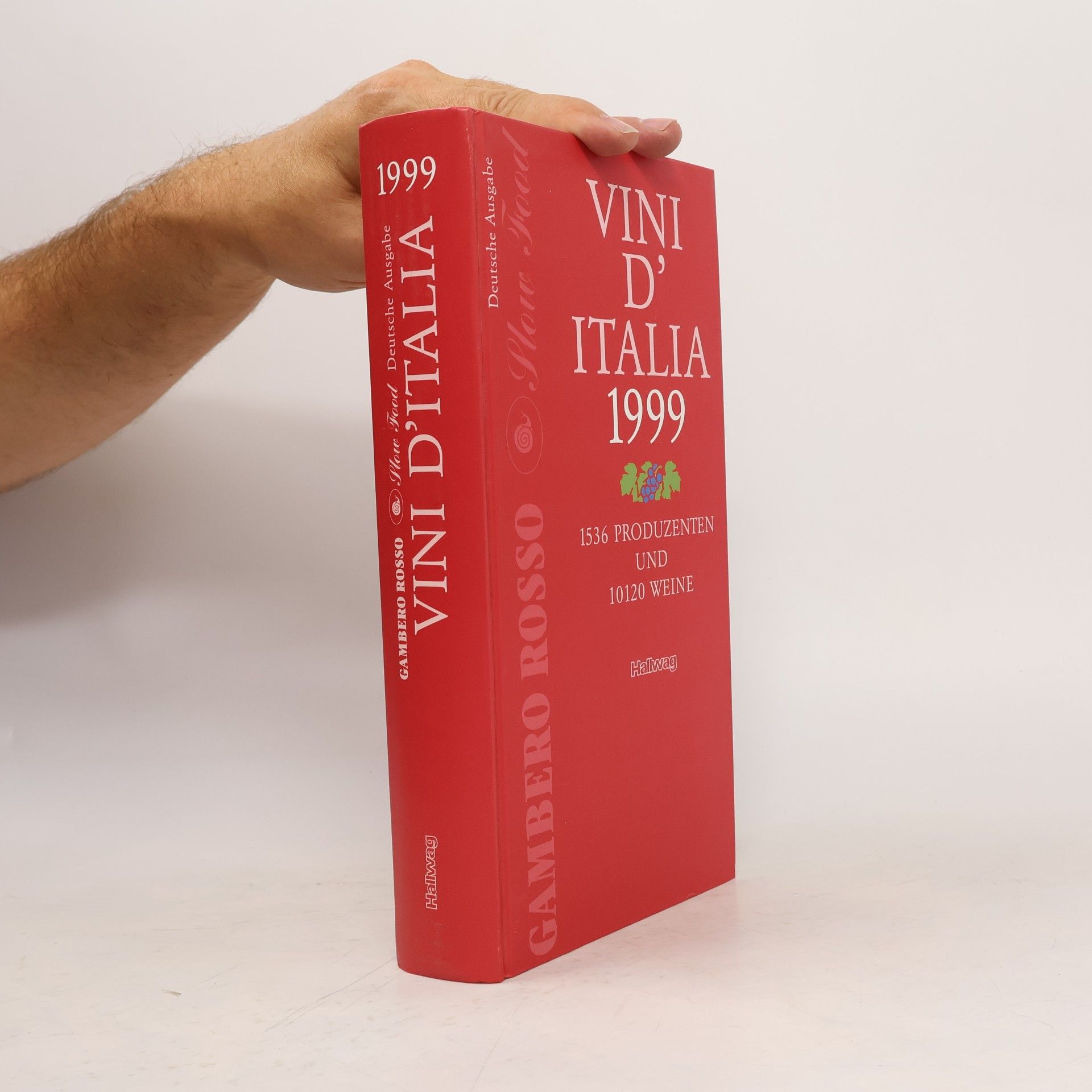 kolektiv Gambero Rosso, Vini d' Italia 1999, deutsche Ausgabe