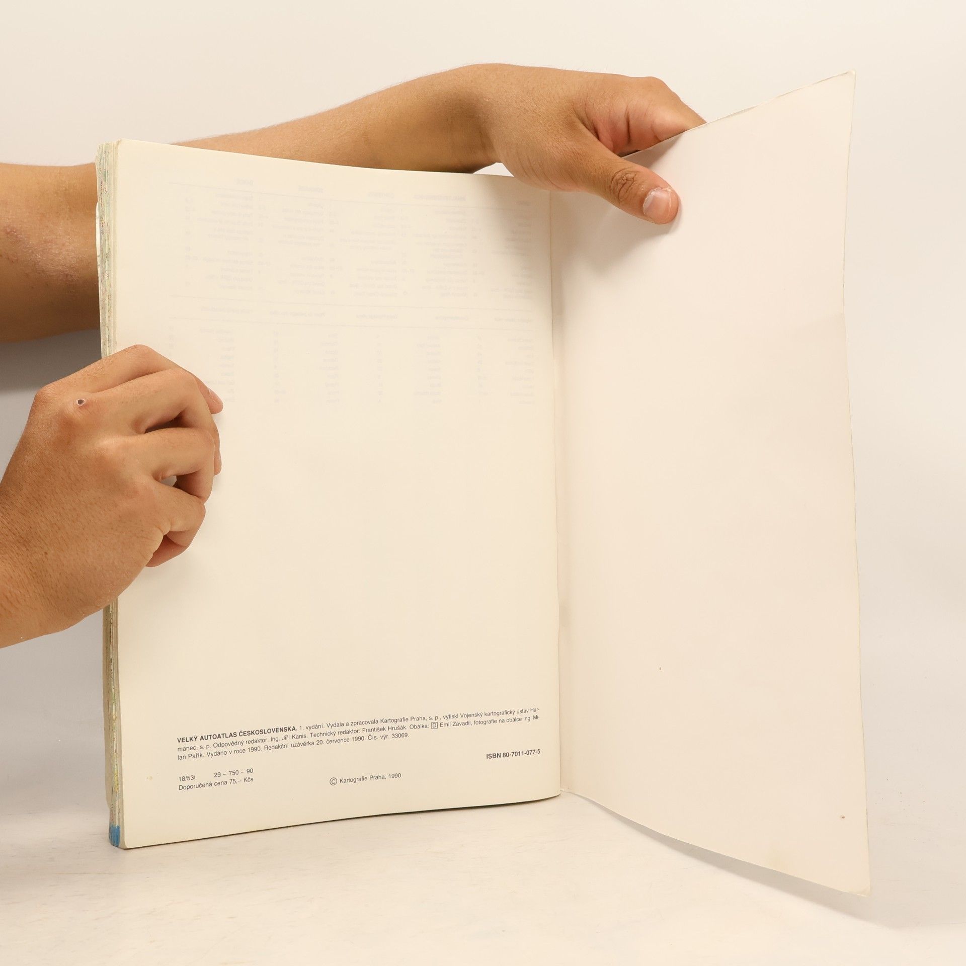 kolektiv Velký autoatlas Československa