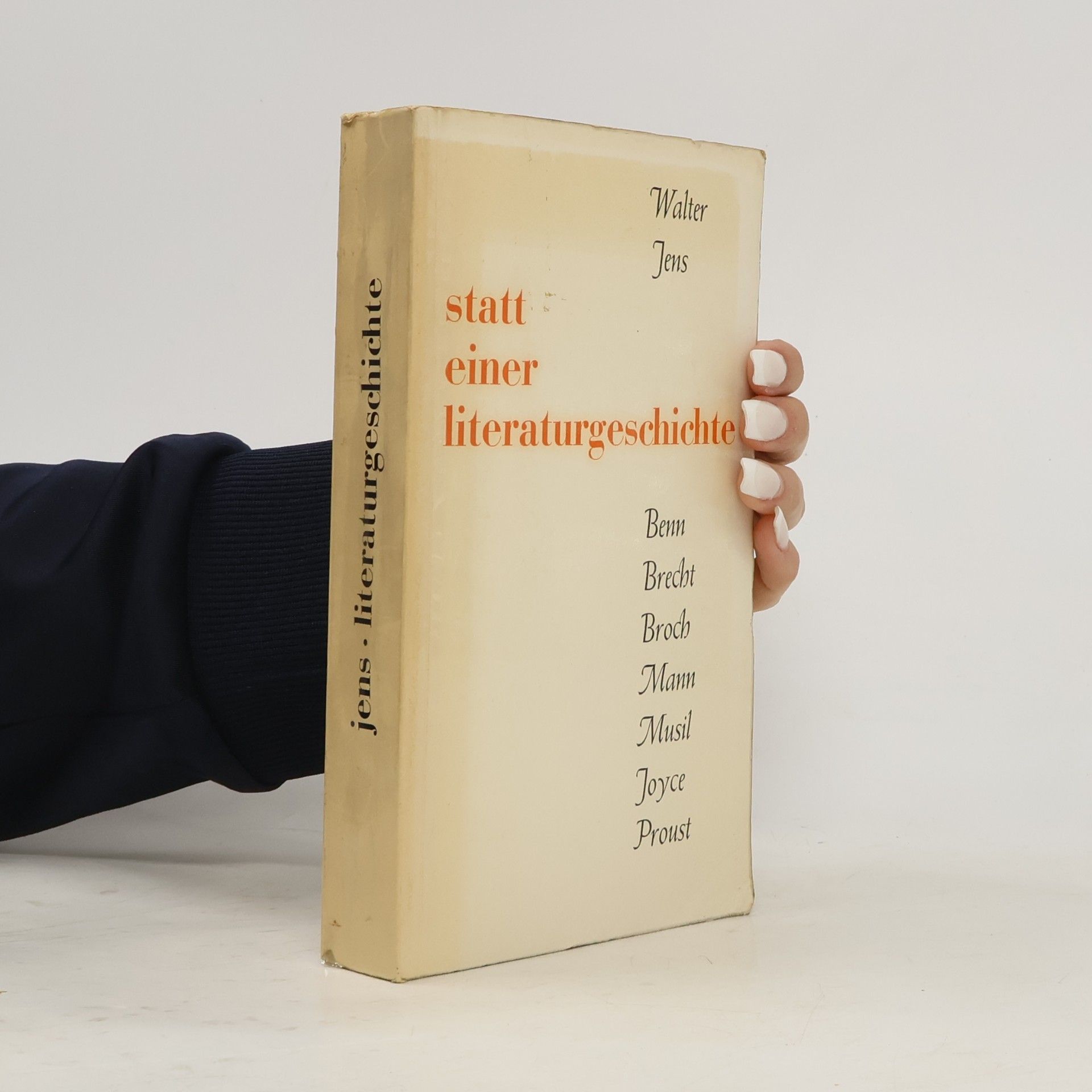 Walter Jens Statt einer Literaturgeschichte