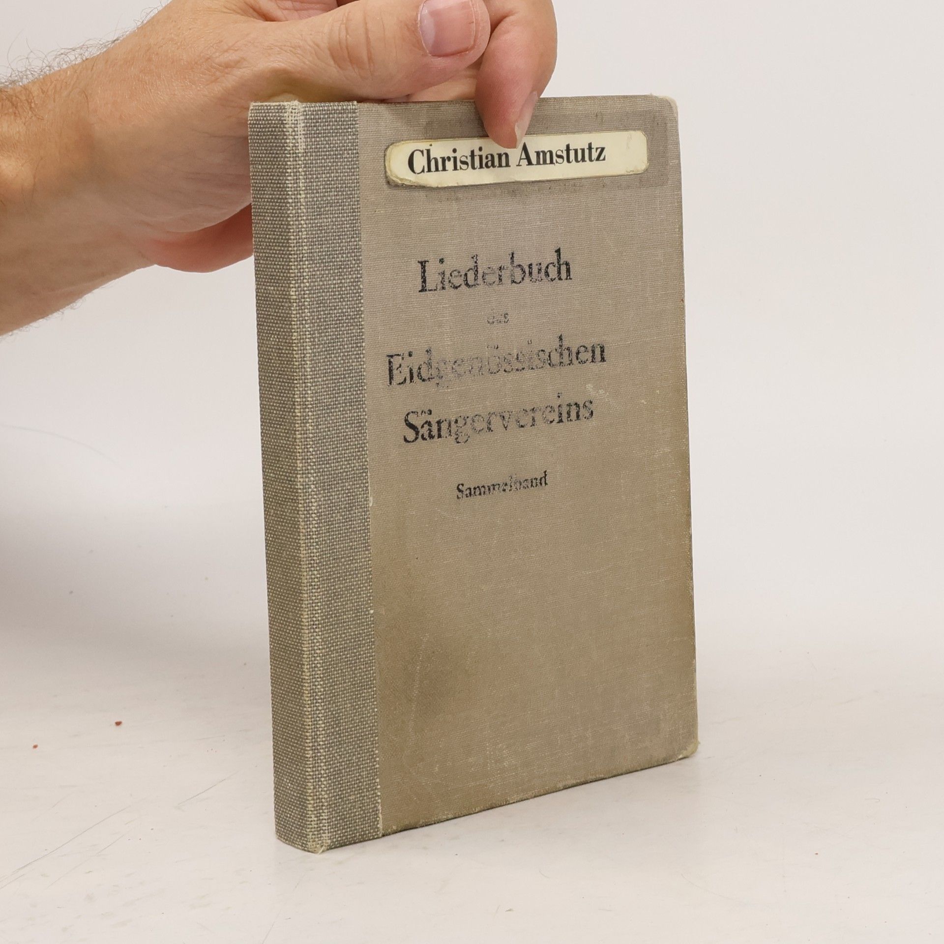 Autorenkollektiv Liederbuch des Eidgenössischen Sängervereins