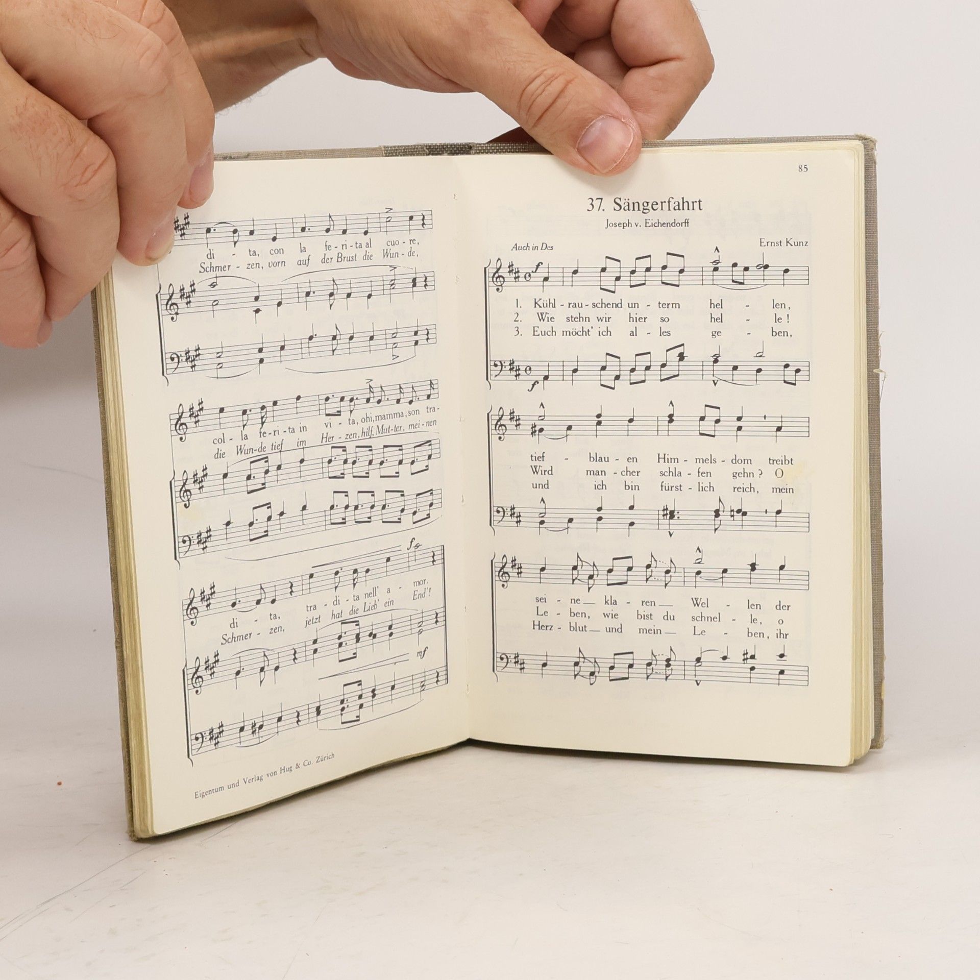 Autorenkollektiv Liederbuch des Eidgenössischen Sängervereins