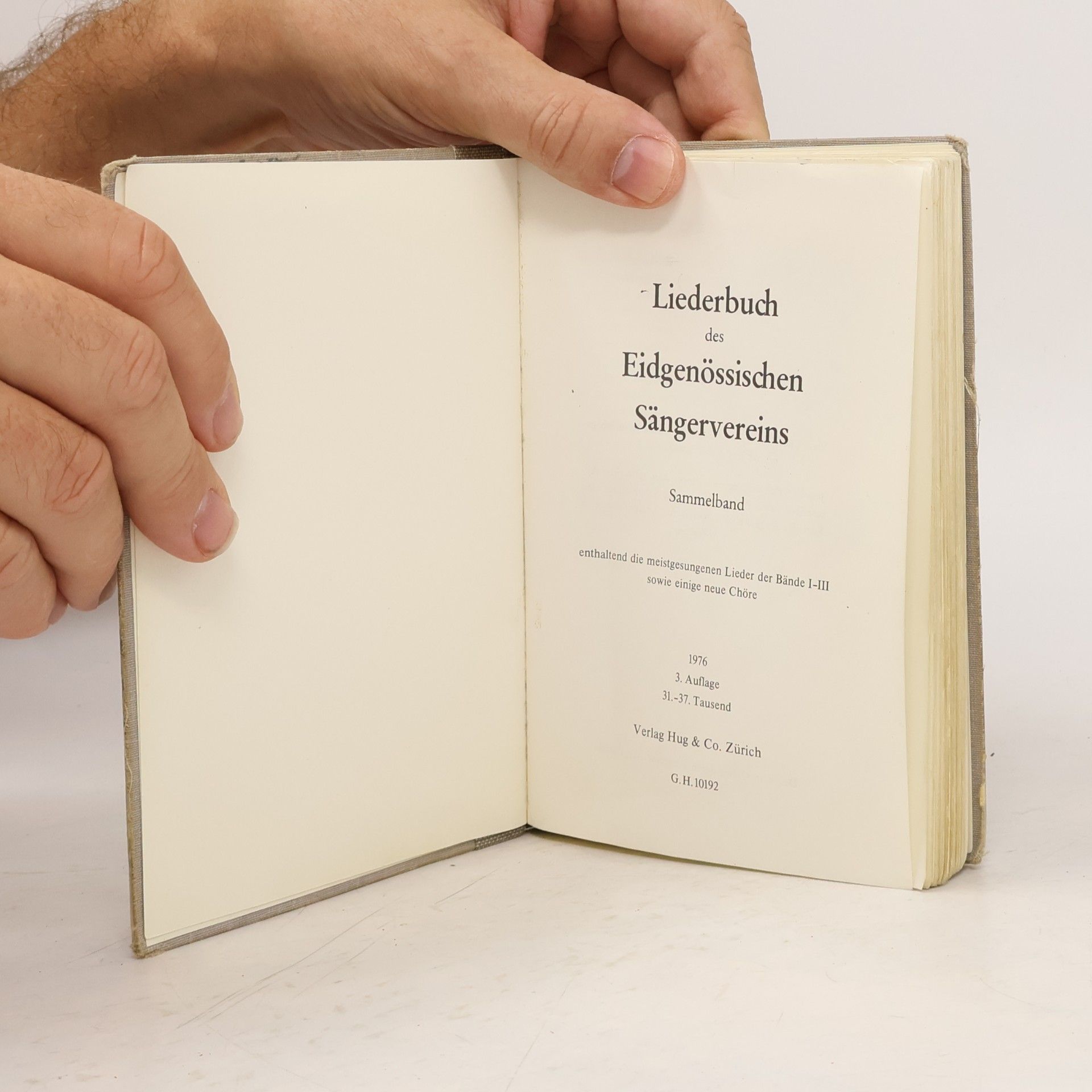 Autorenkollektiv Liederbuch des Eidgenössischen Sängervereins