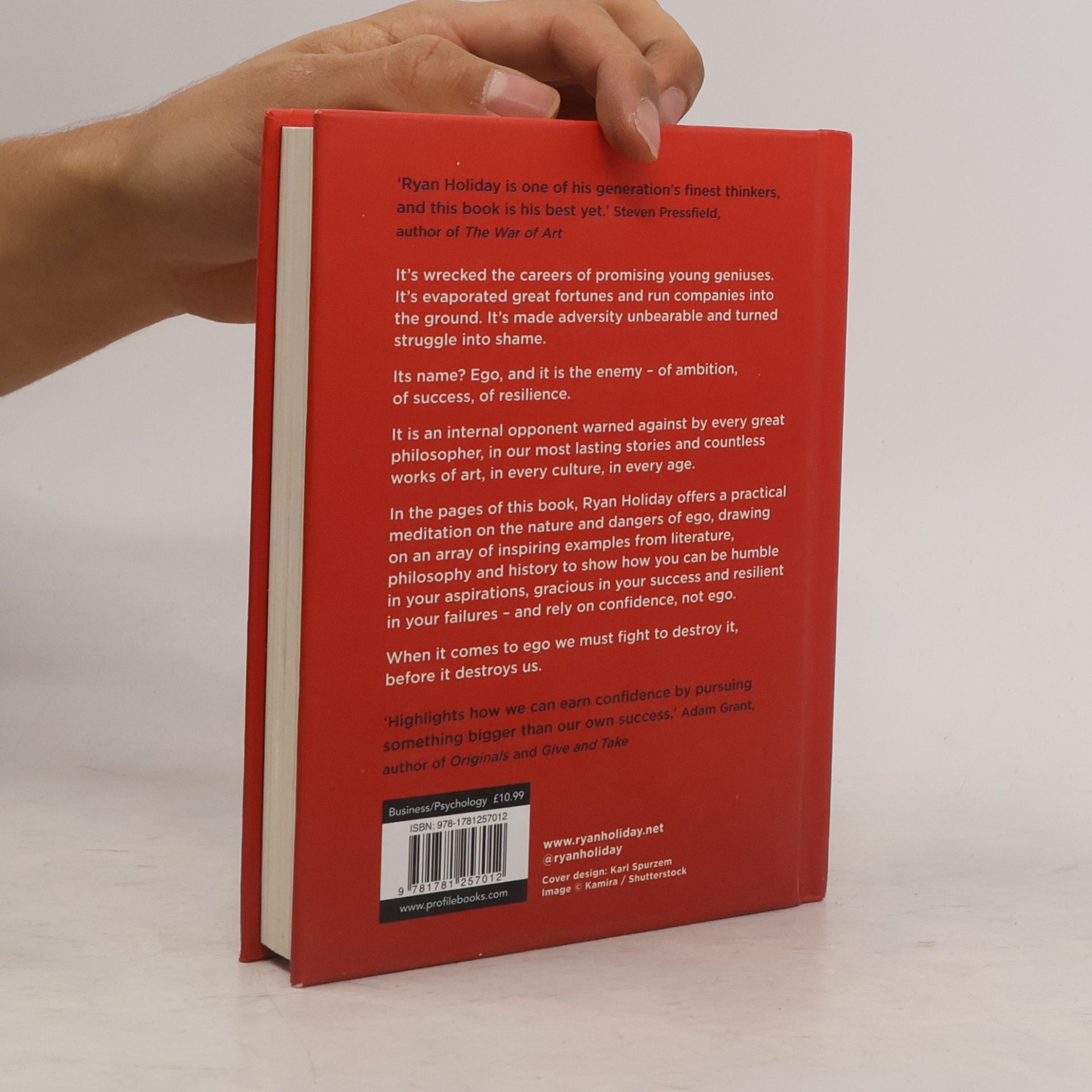 Ryan Holiday Ego Is the Enemy