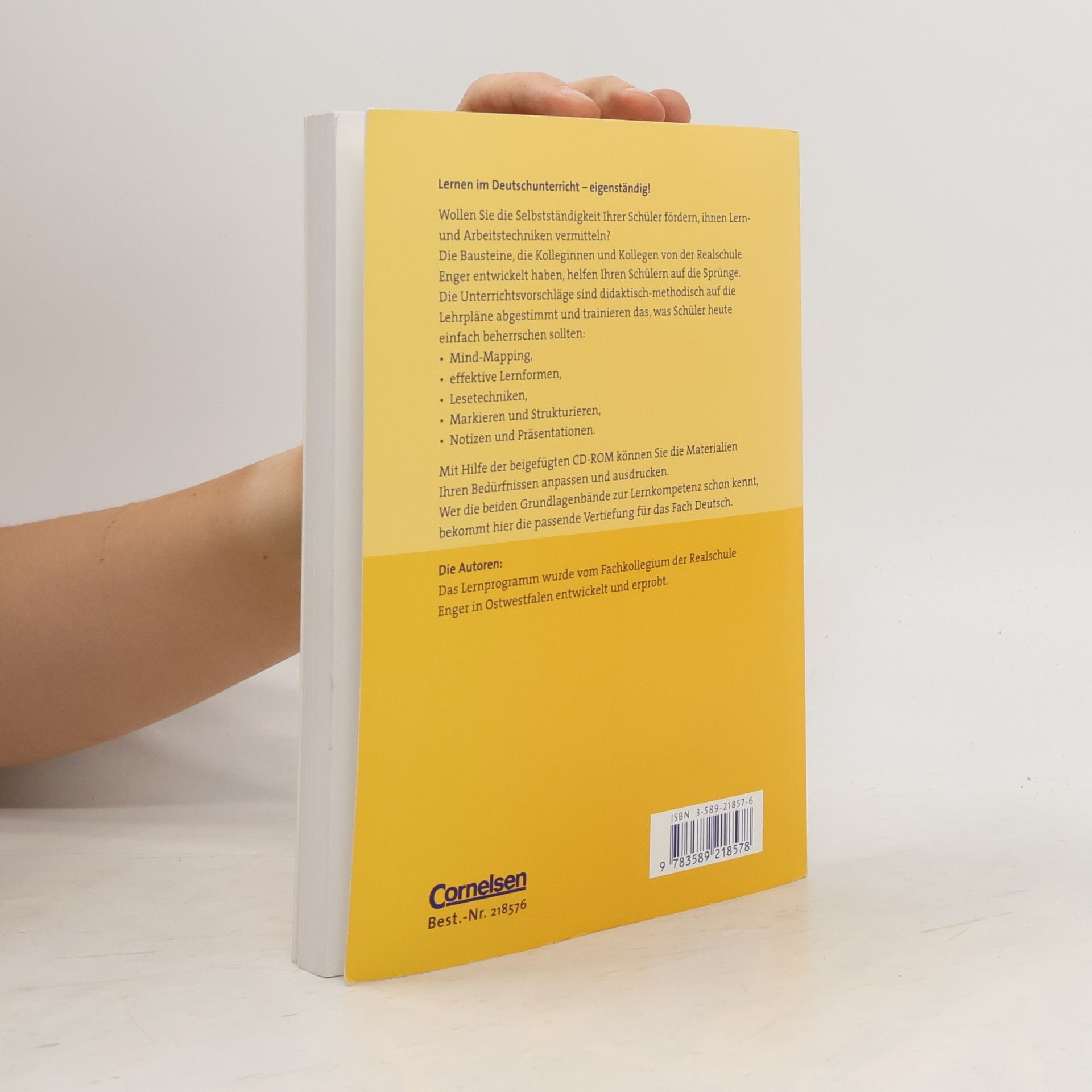 Lernkompetenz: Deutsch - Mit CD-ROM