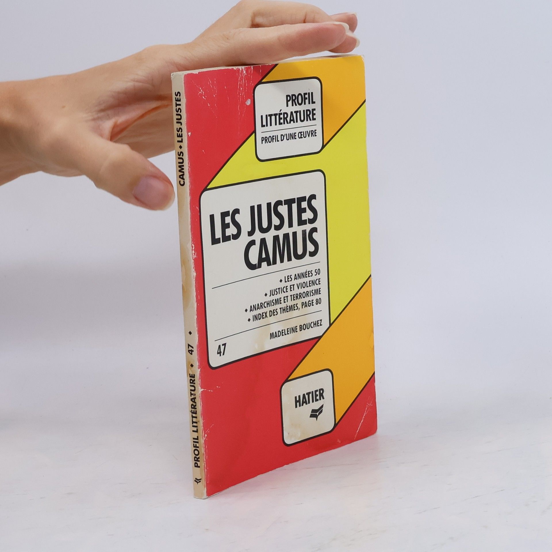 Madeleine Bouchez Les Justes, Camus