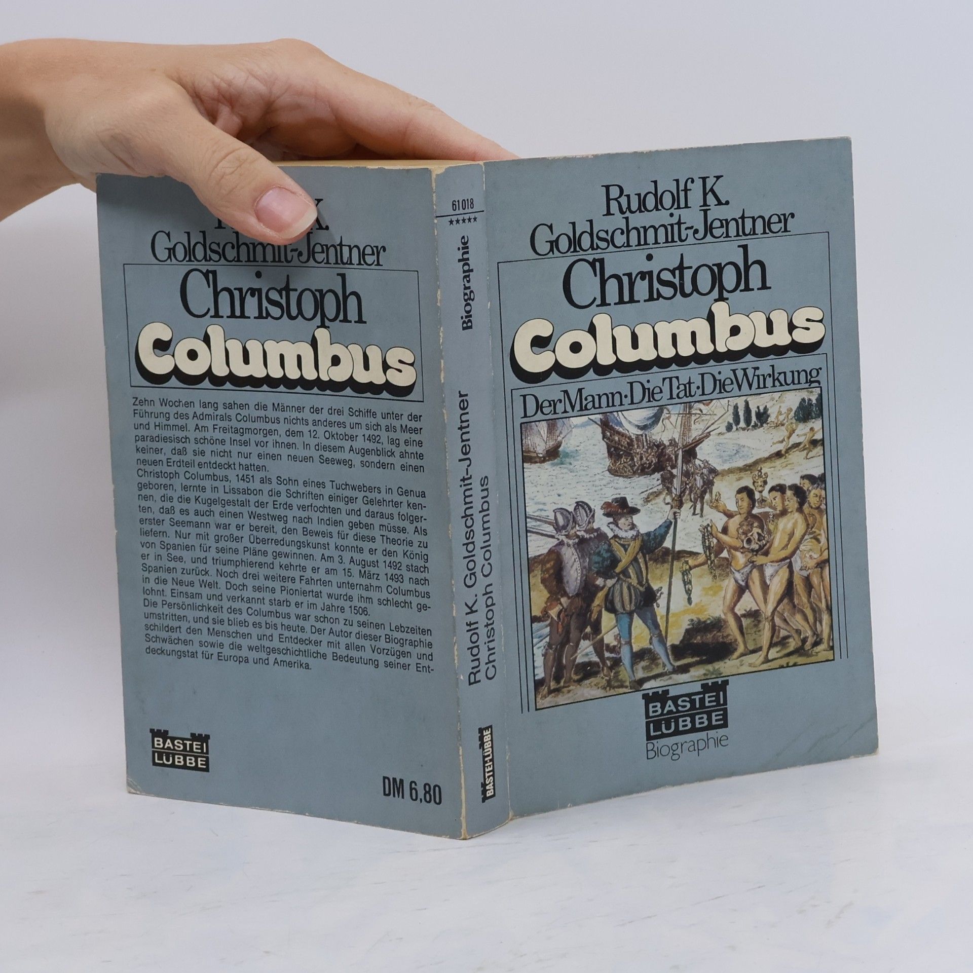 Rudolf Goldschmit-Jentner Christoph Columbus