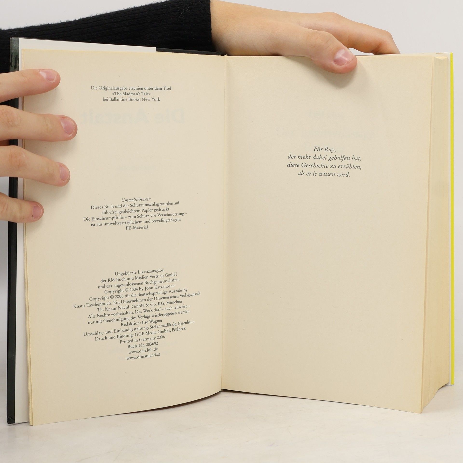 John Katzenbach Die Anstalt