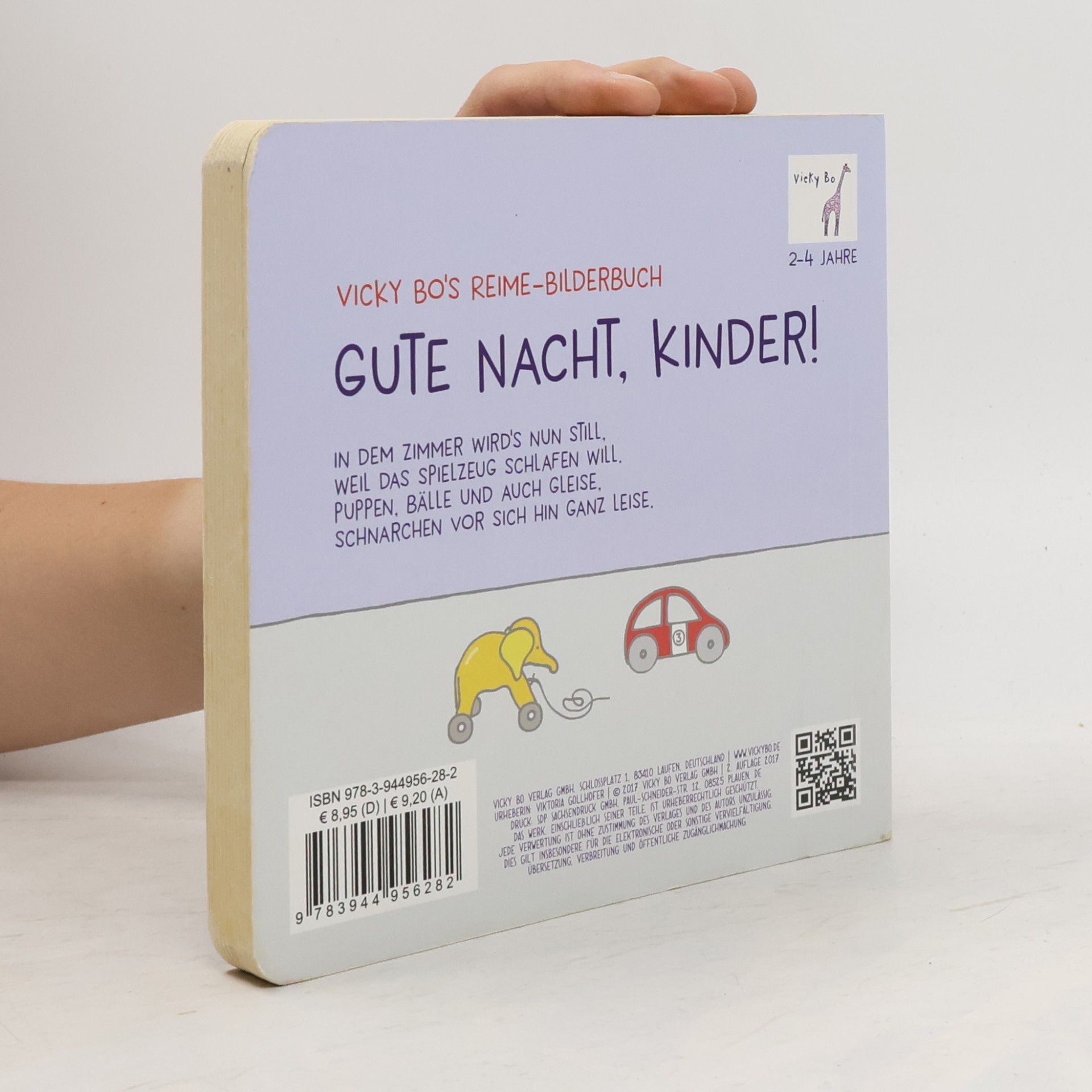 Vicky Bo Gute Nacht, Kinder! Vicky Bo's Reime-Bilderbuch