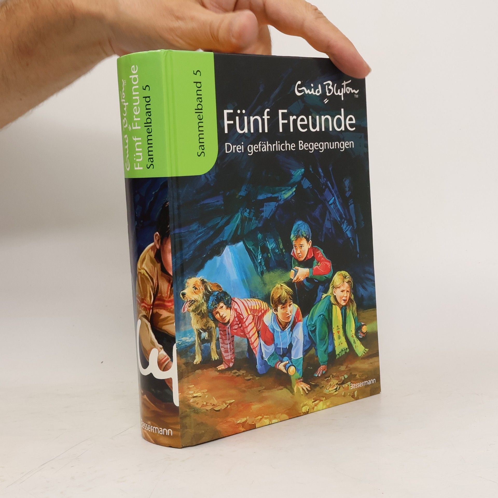 Enid Blyton Fünf Freunde. Drei gefährliche Begegnungen. Sammelband 5