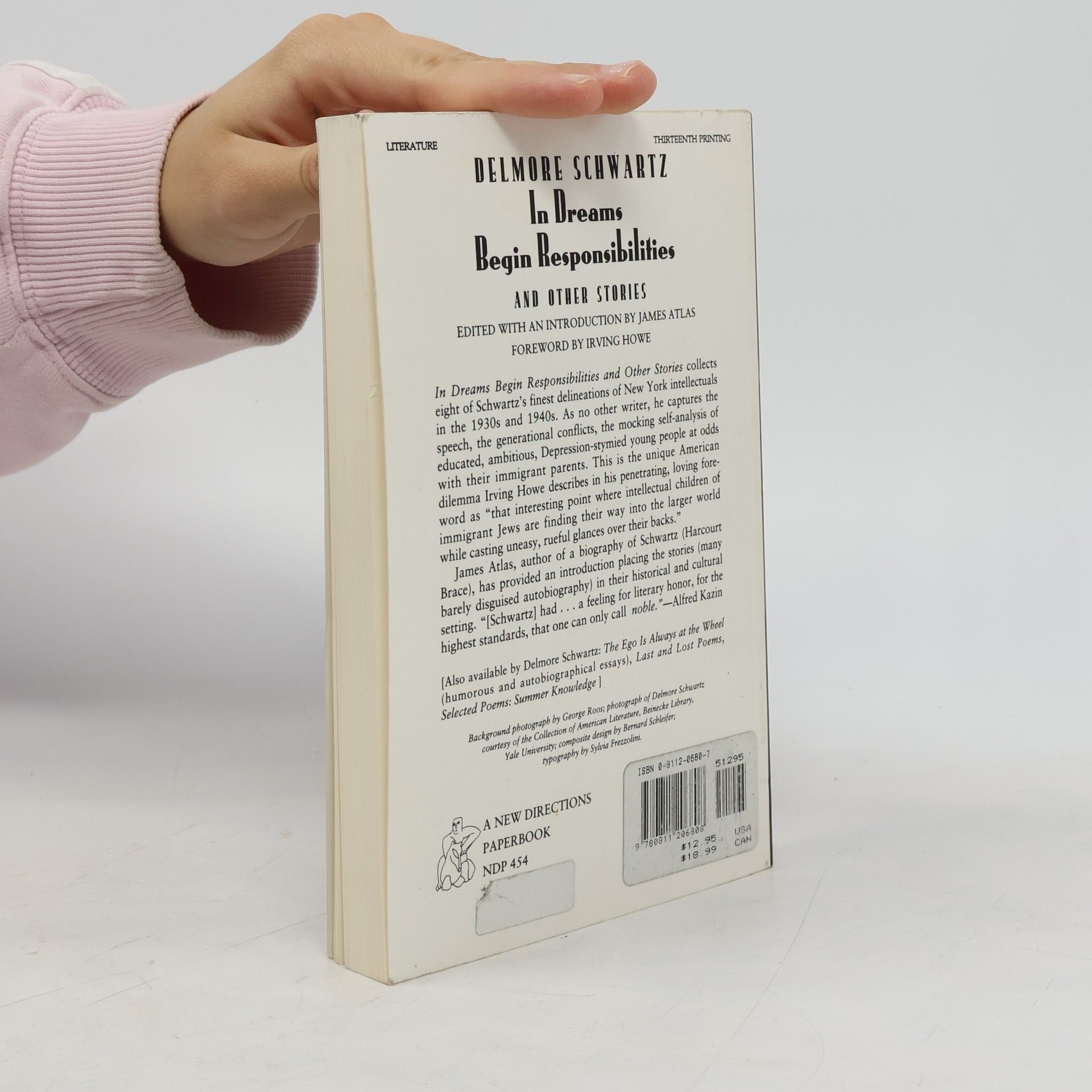 Delmore Schwartz In Dreams Begin Responsibilities and Other Stories