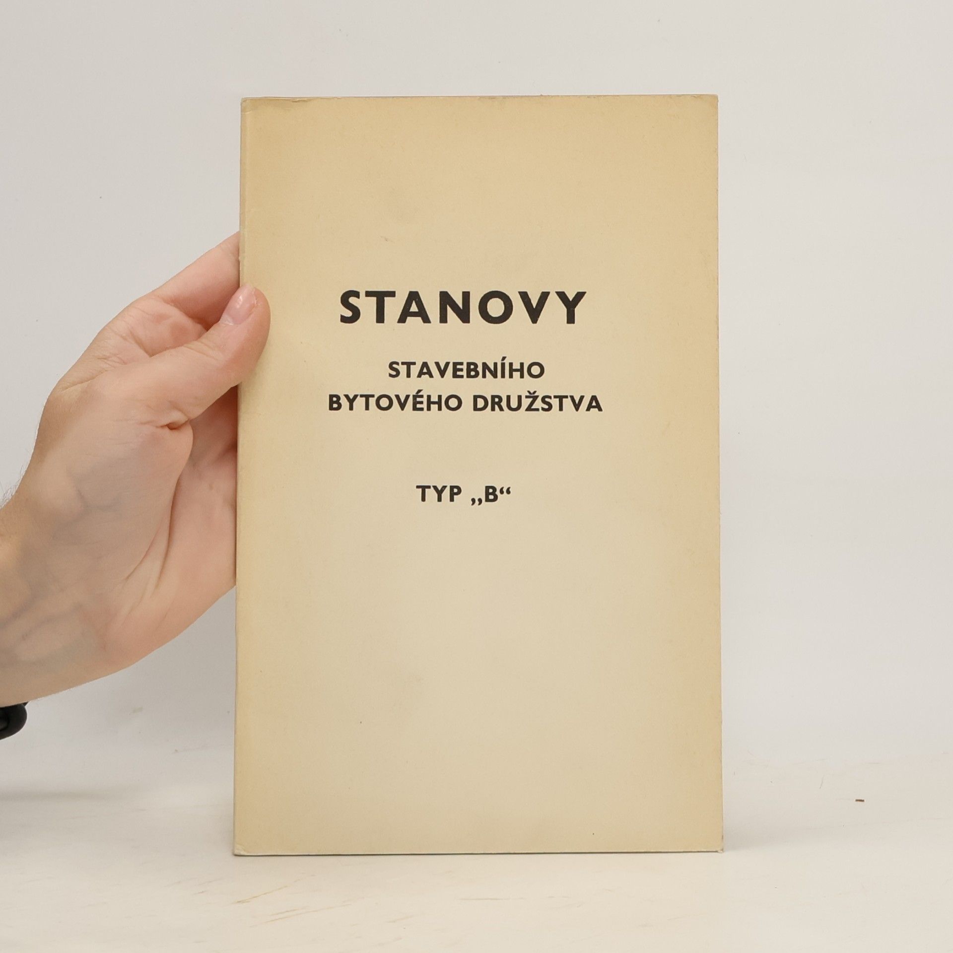 kolektiv Stanovy stavebního bytového družstva – Typ „B“