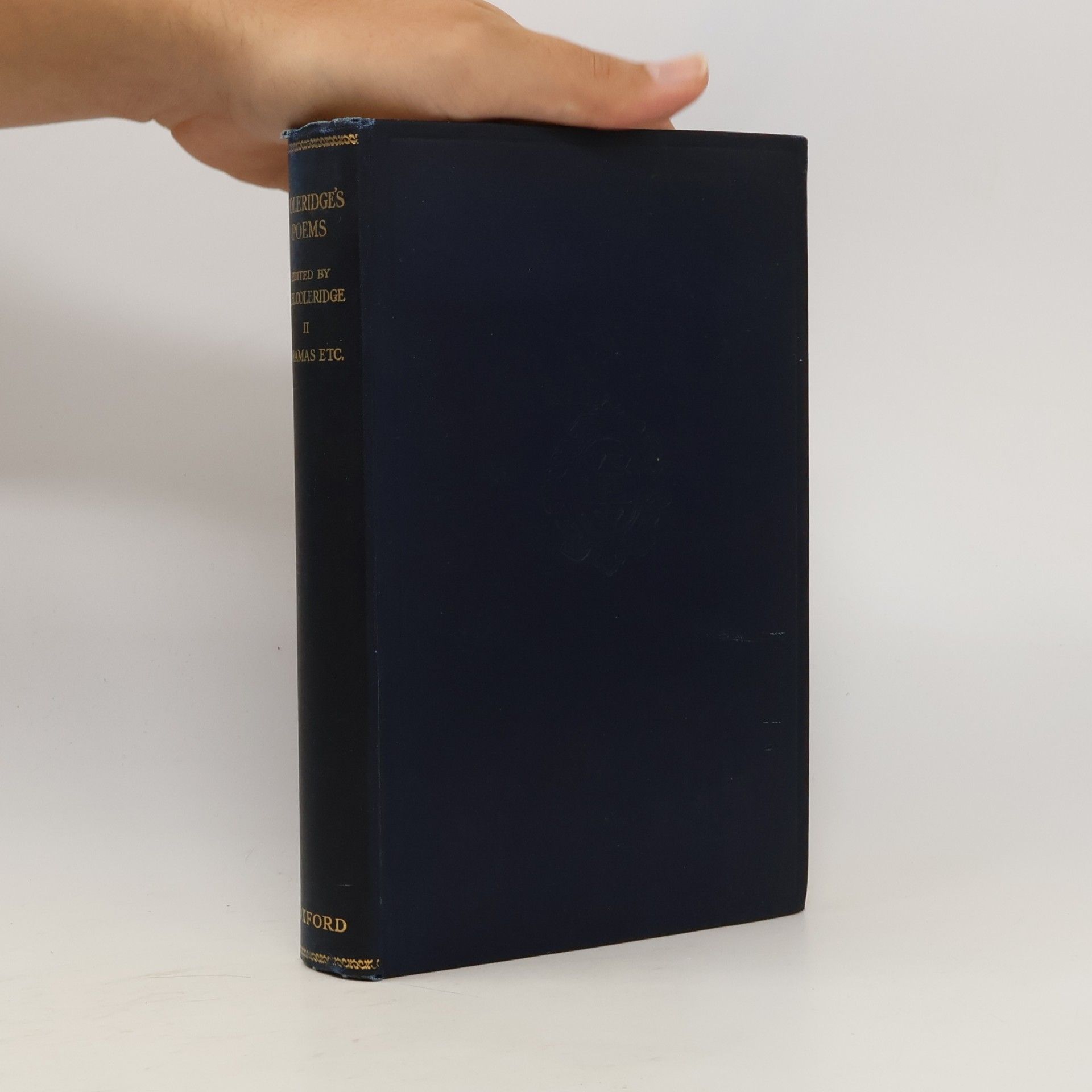 The Complete Poetical Works of Samuel Taylor Coleridge