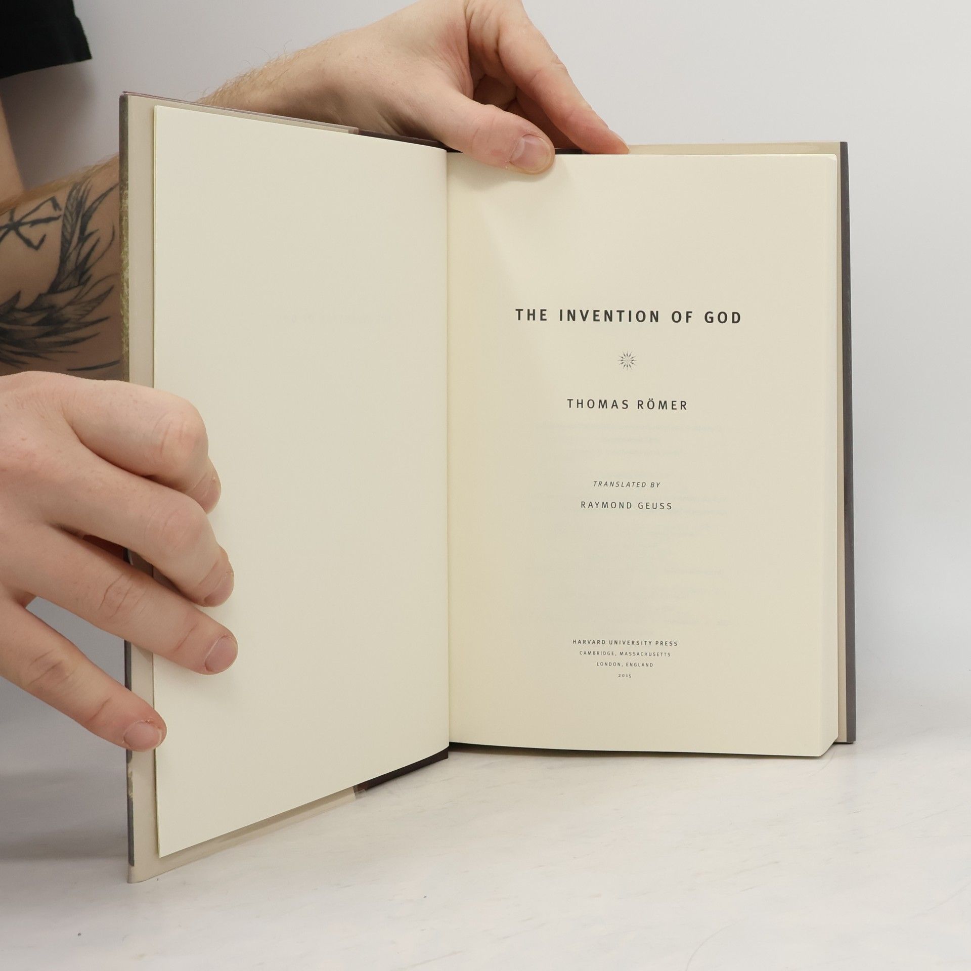 Thomas Römer The Invention of God