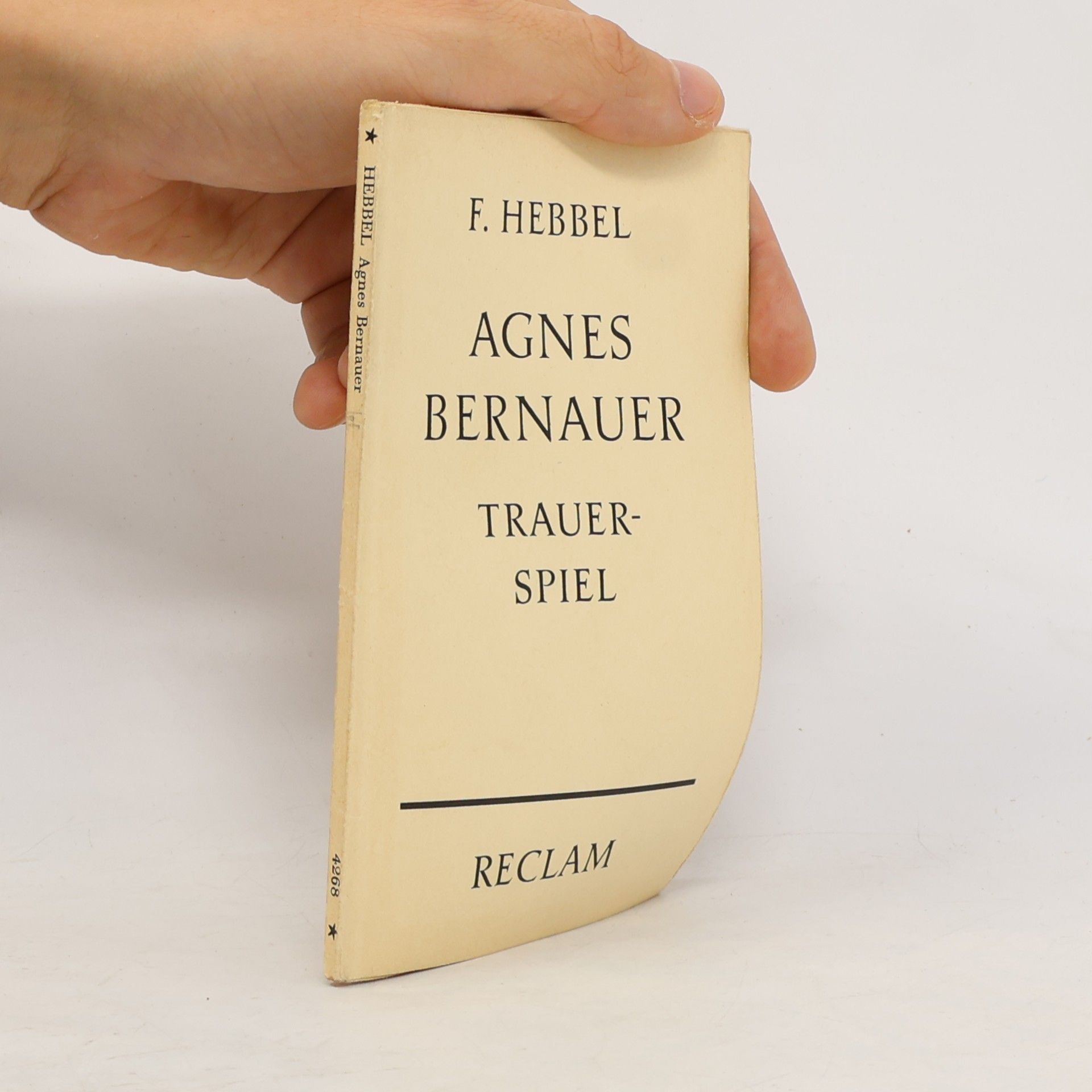Christian Friedrich Hebbel Agnes Bernauer