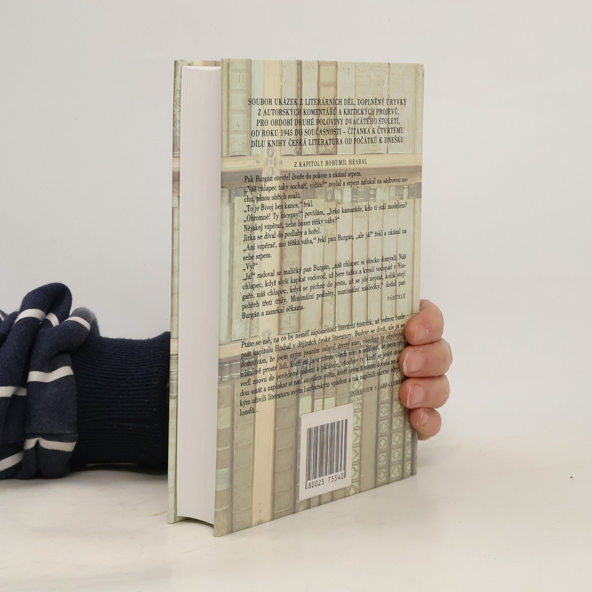 Jiří Holý Kniha textů 4. Česká literatura od počátků k dnešku. 2. polovina 20. století