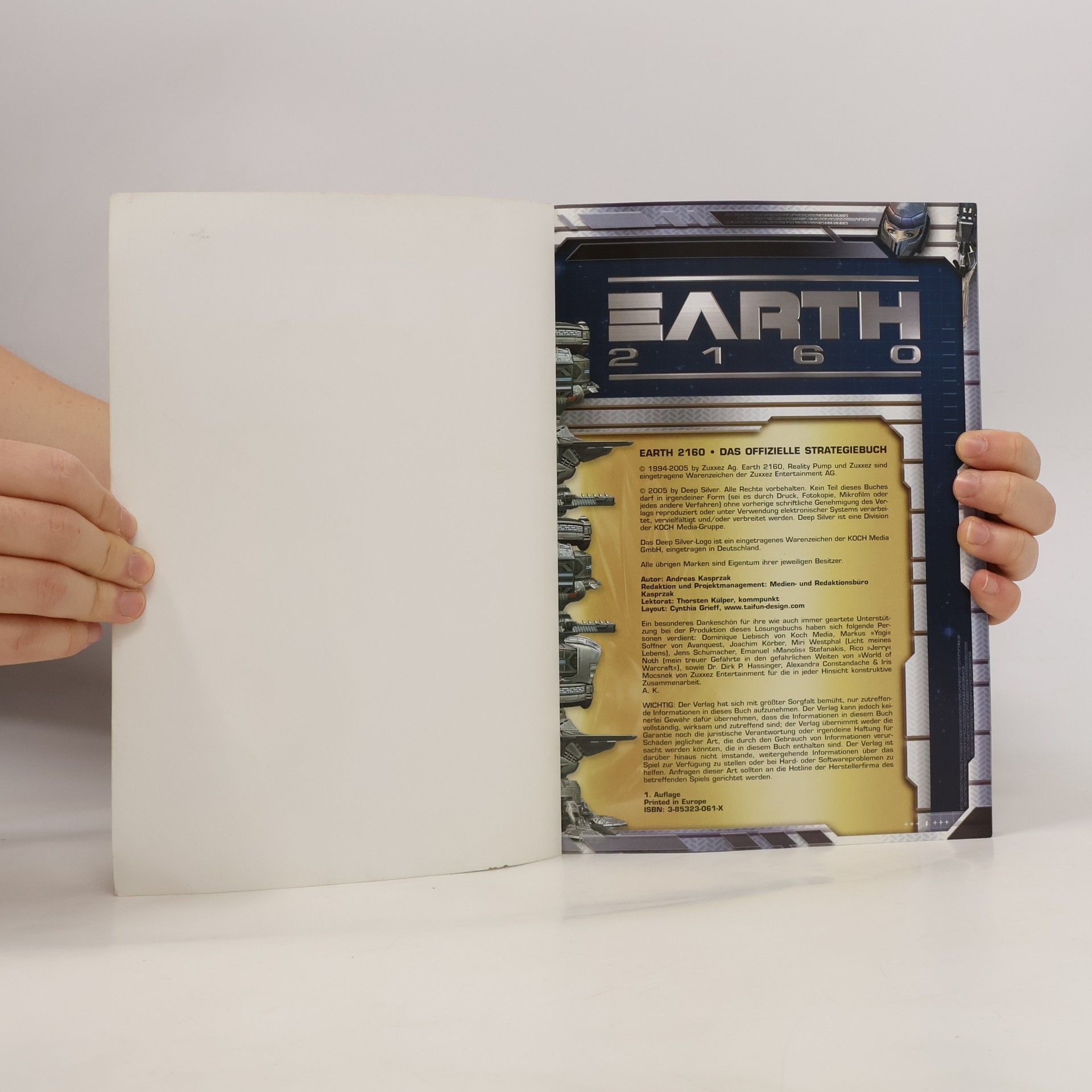 Andreas Kasprzak Earth 2160 Lösungsbuch