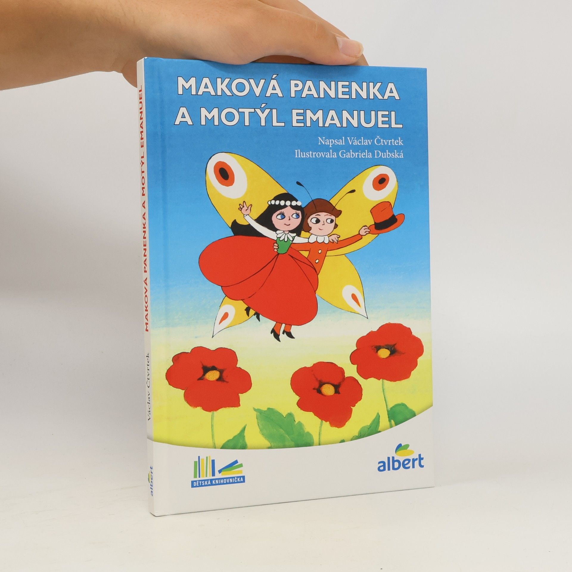 Václav Čtvrtek Maková panenka a motýl Emanuel