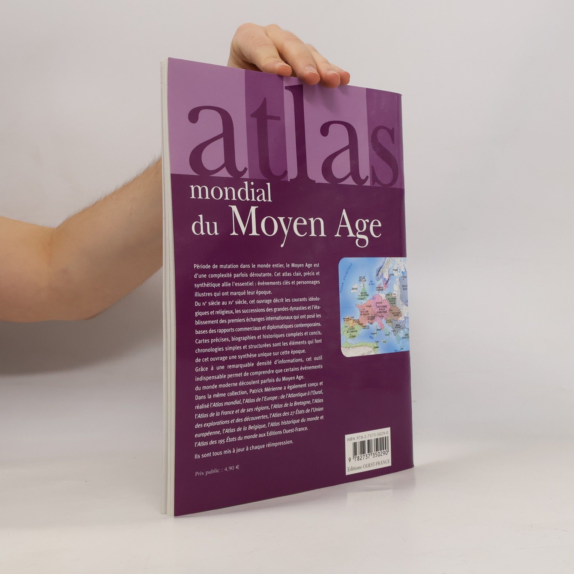 ATLAS DU MOYEN-AGE (GRD FORMAT) cs7377 (HISTOIRE - ATLAS) (French Edition)