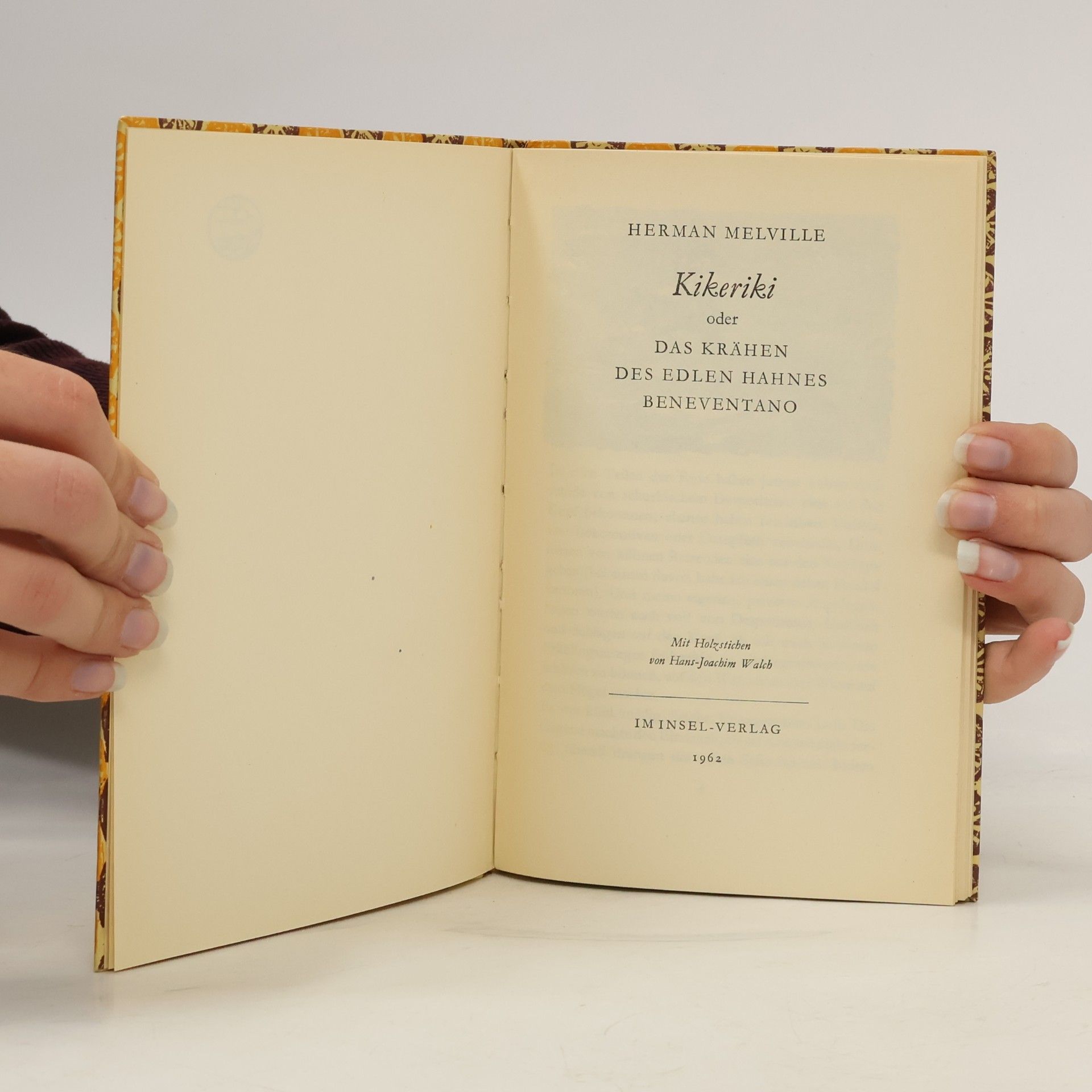 Herman Melville Kikeriki, oder Das Krähen des edlen Hahnes