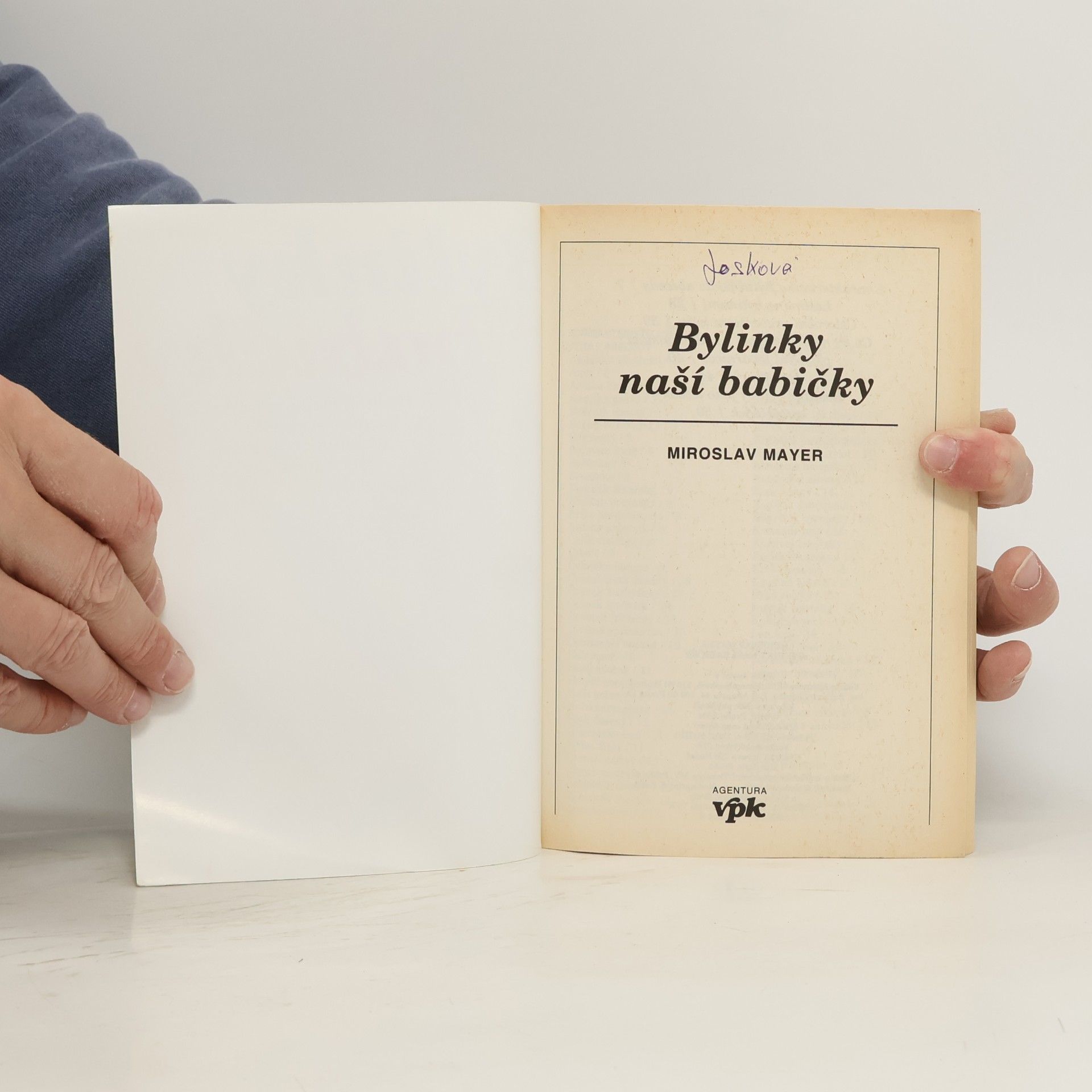 Miroslav Mayer Bylinky naší babičky