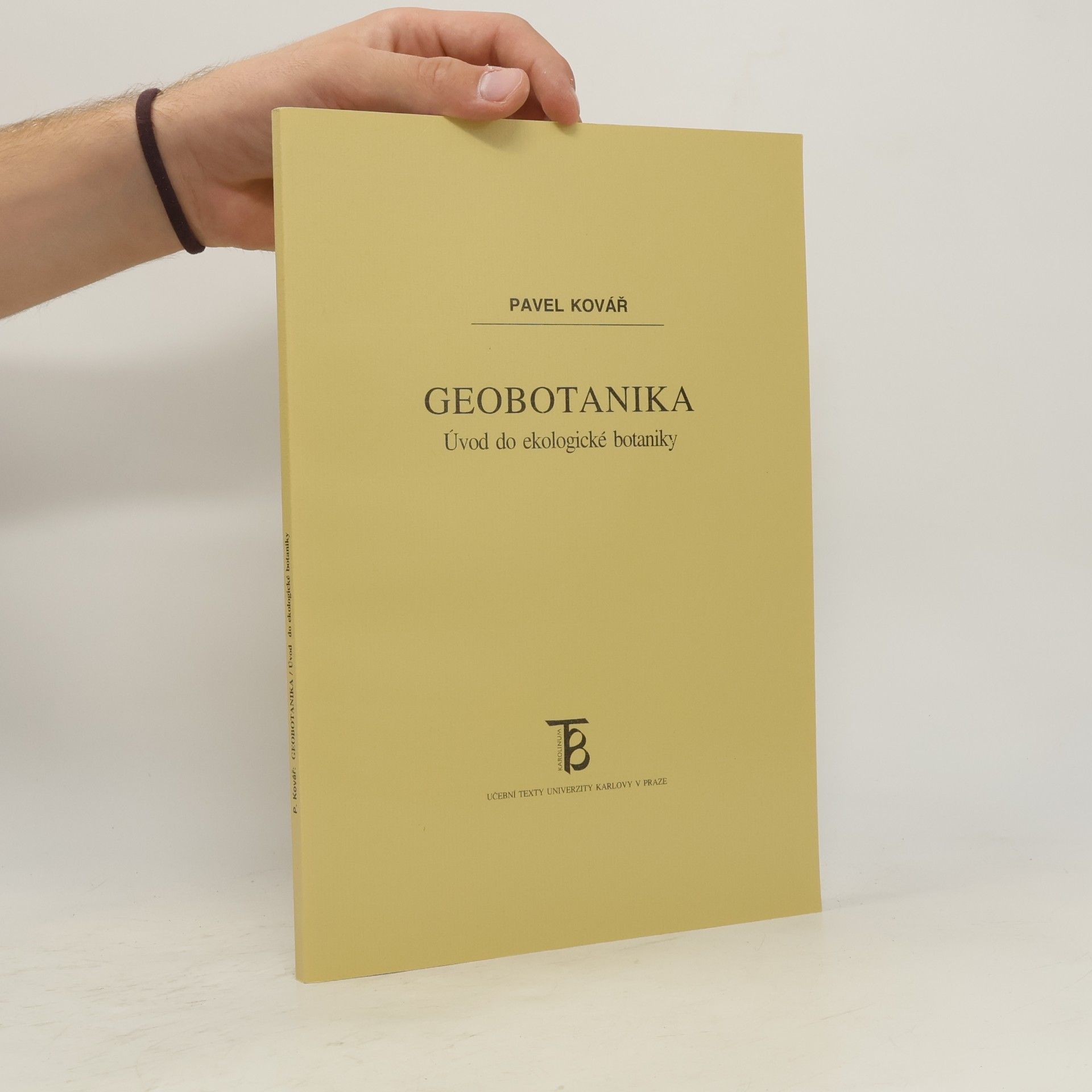 Pavel Kovář Geobotanika (Úvod do ekologické botaniky)