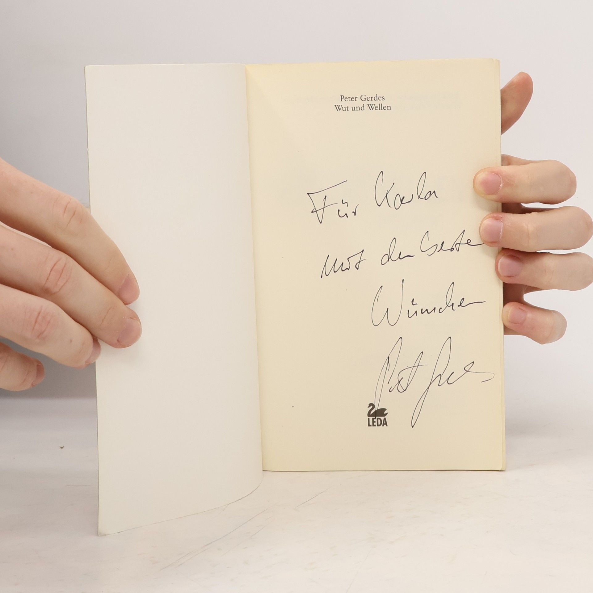 Peter Gerdes Wut und Wellen