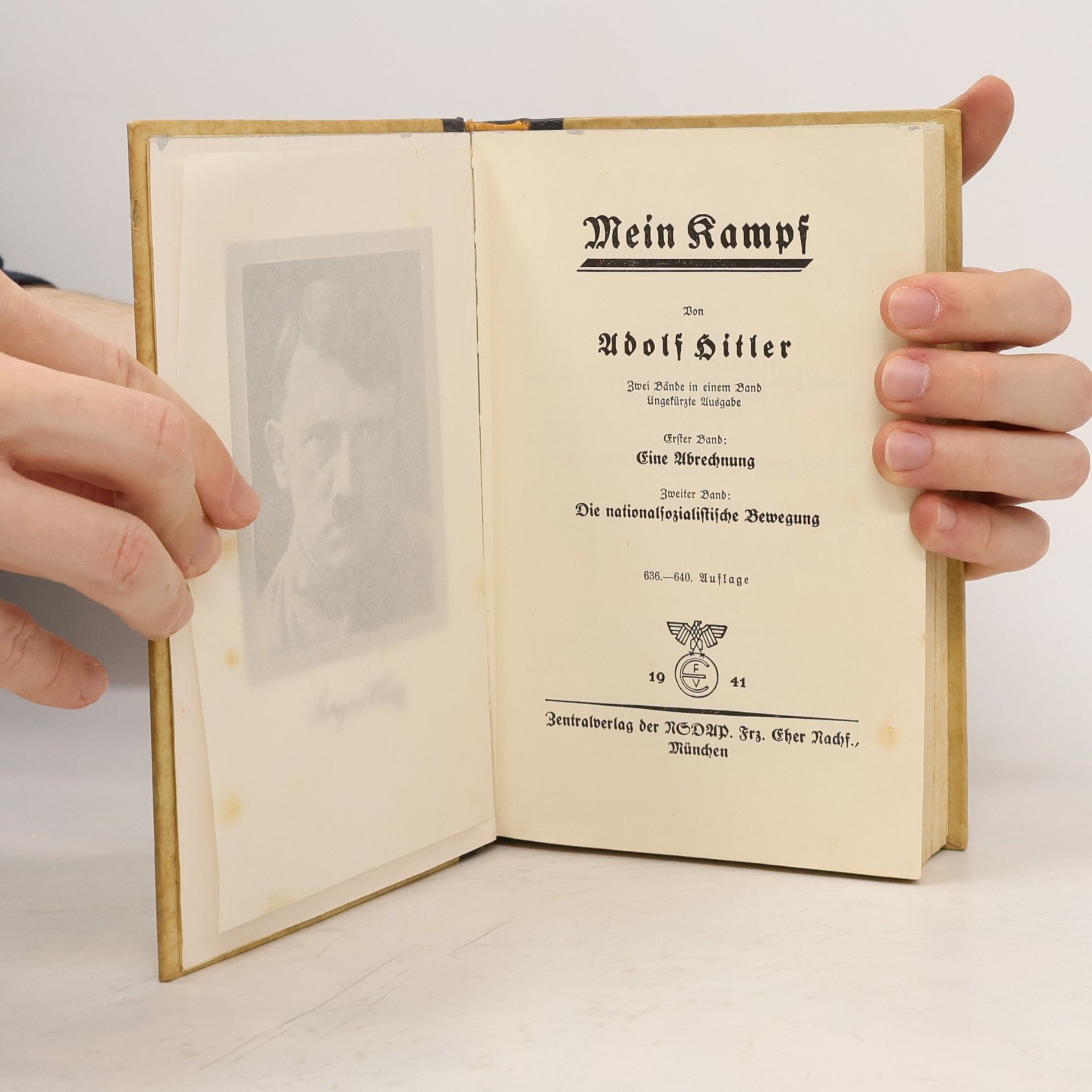 Adolf Hitler Mein Kampf