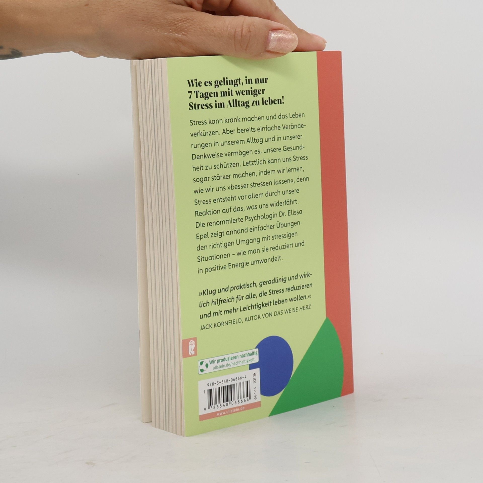 Elizabeth H. Blackburn Das 7-Tage-Rezept für weniger Stress
