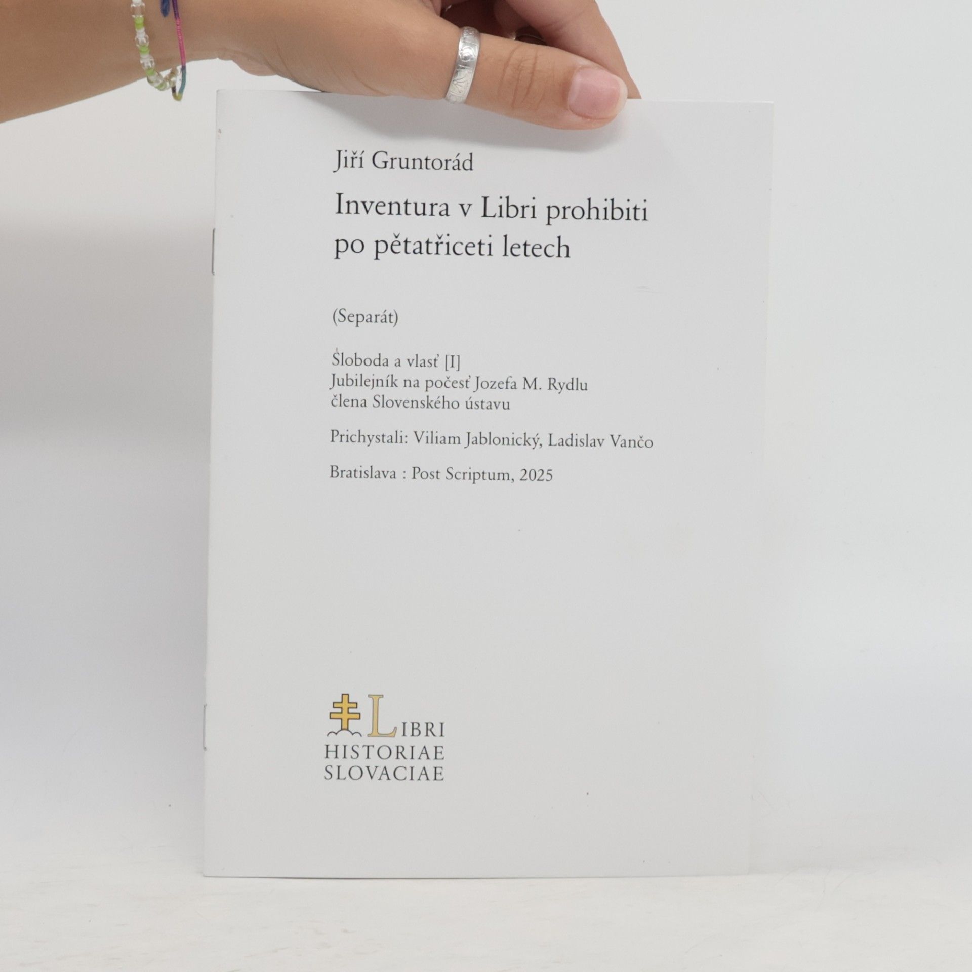 kolektiv Inventura v Libri prohibiti po pětatřiceti letech