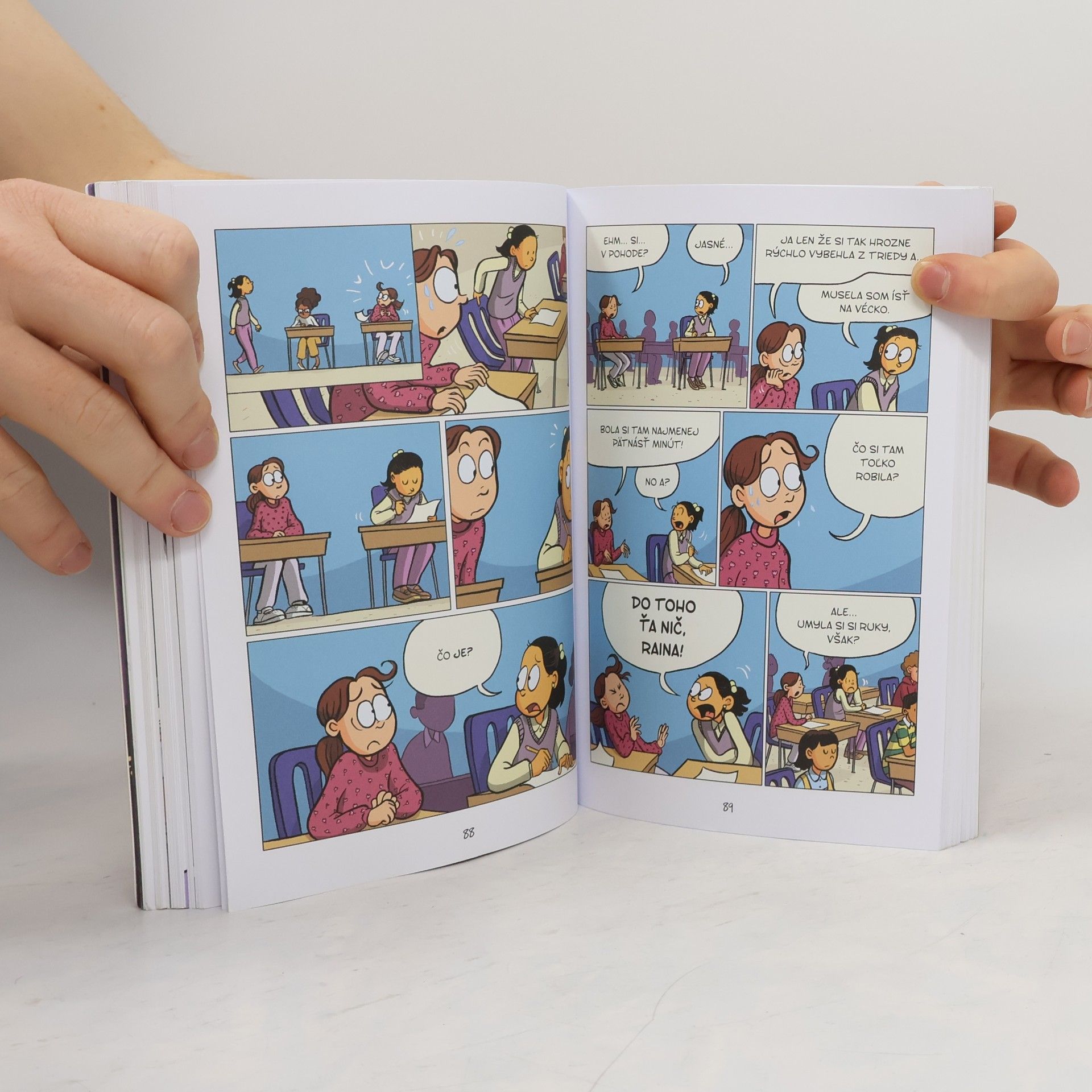 Raina Telgemeier Nervy