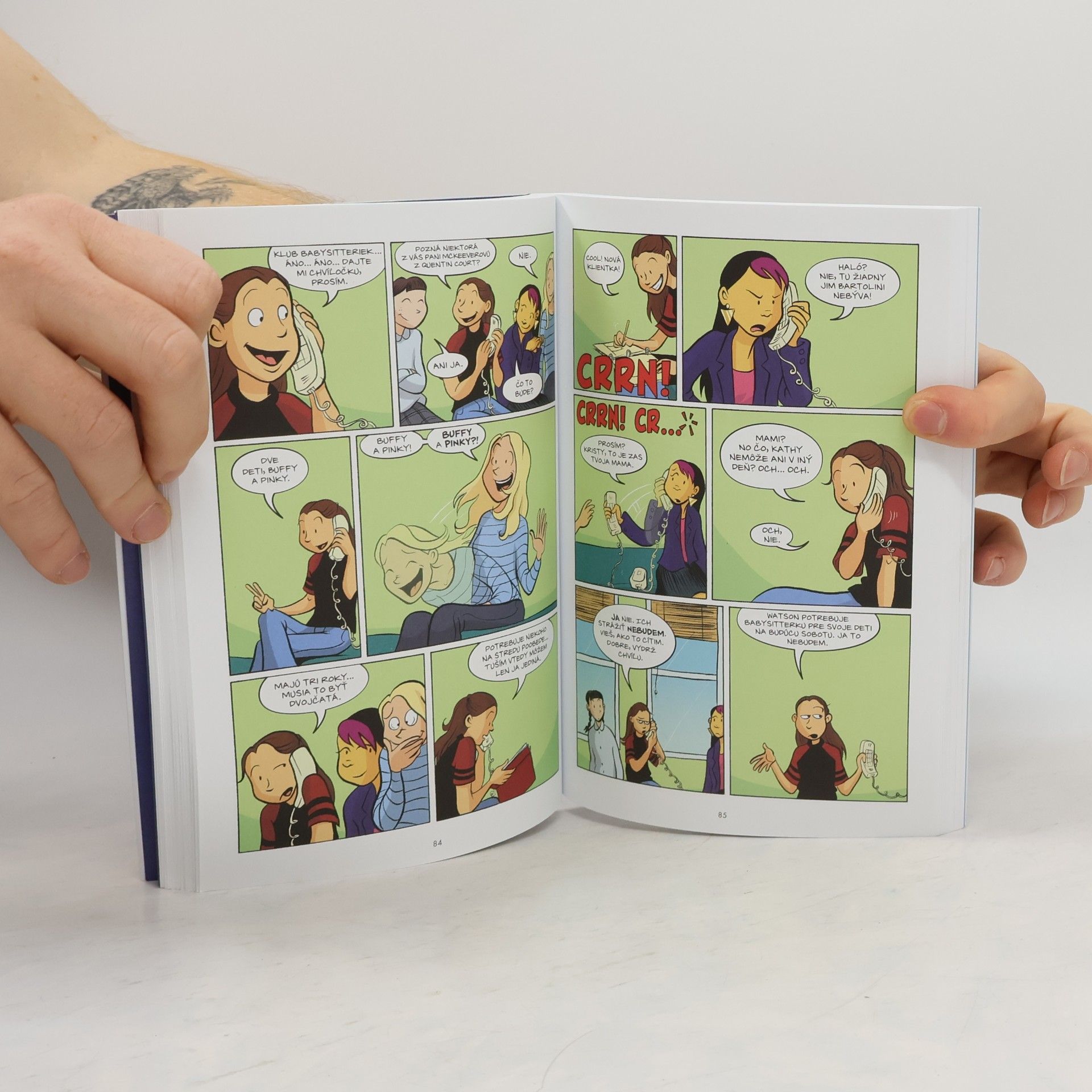 Raina Telgemeier Klub babysitteriek: Kristin skvelý nápad