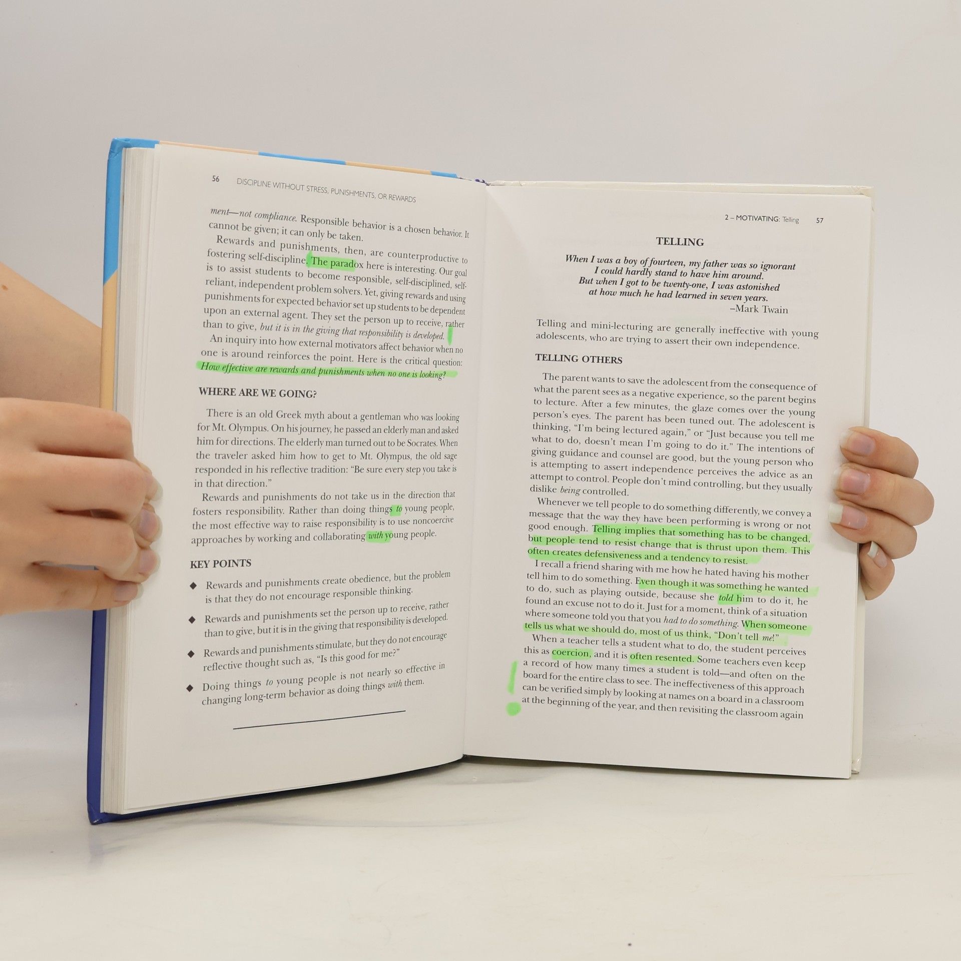 Marvin L. Marshall Discipline Without Stress Punishments or Rewards
