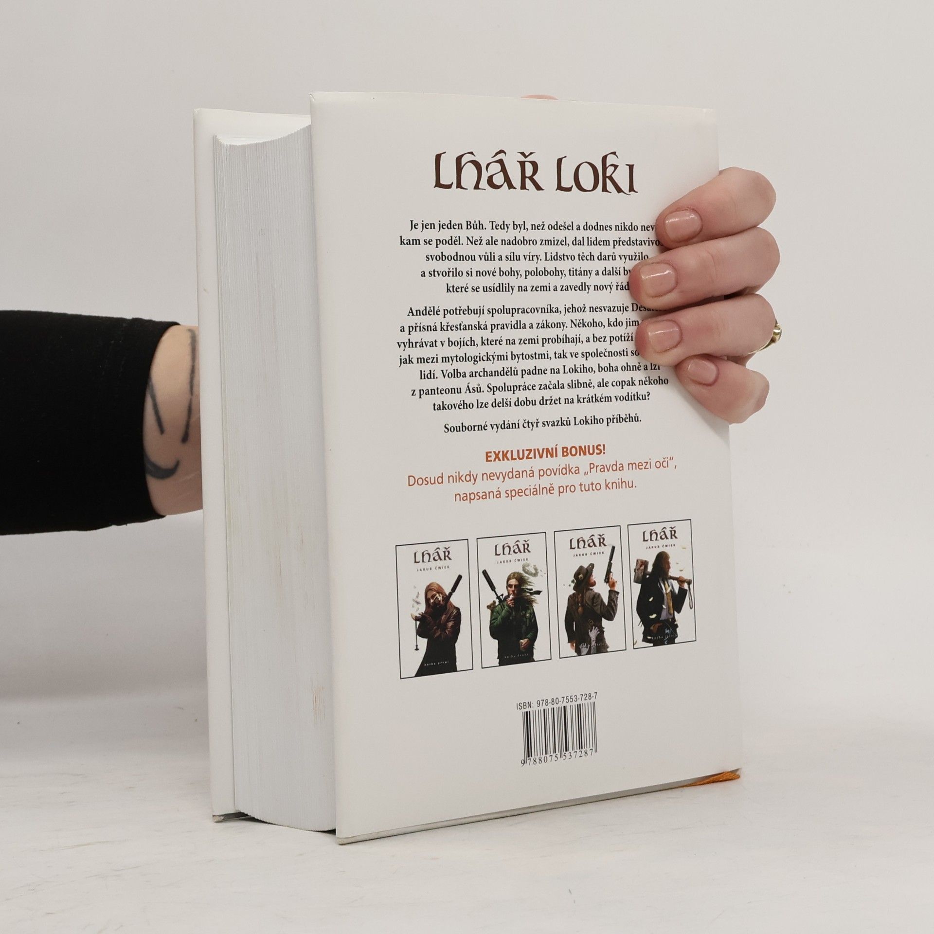 Jakub Ćwiek Lhář Loki