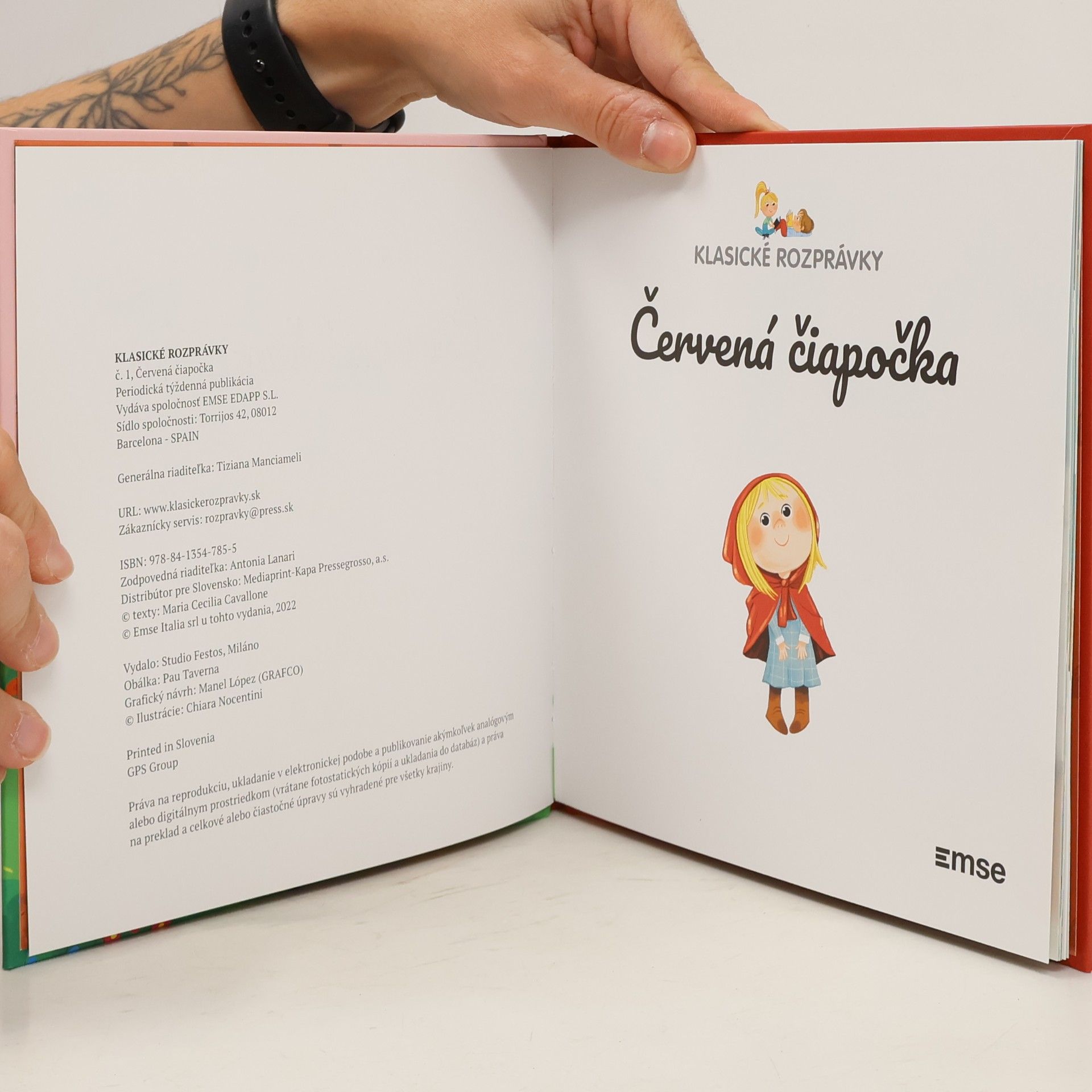 bratři Grimmové Červená čiapočka