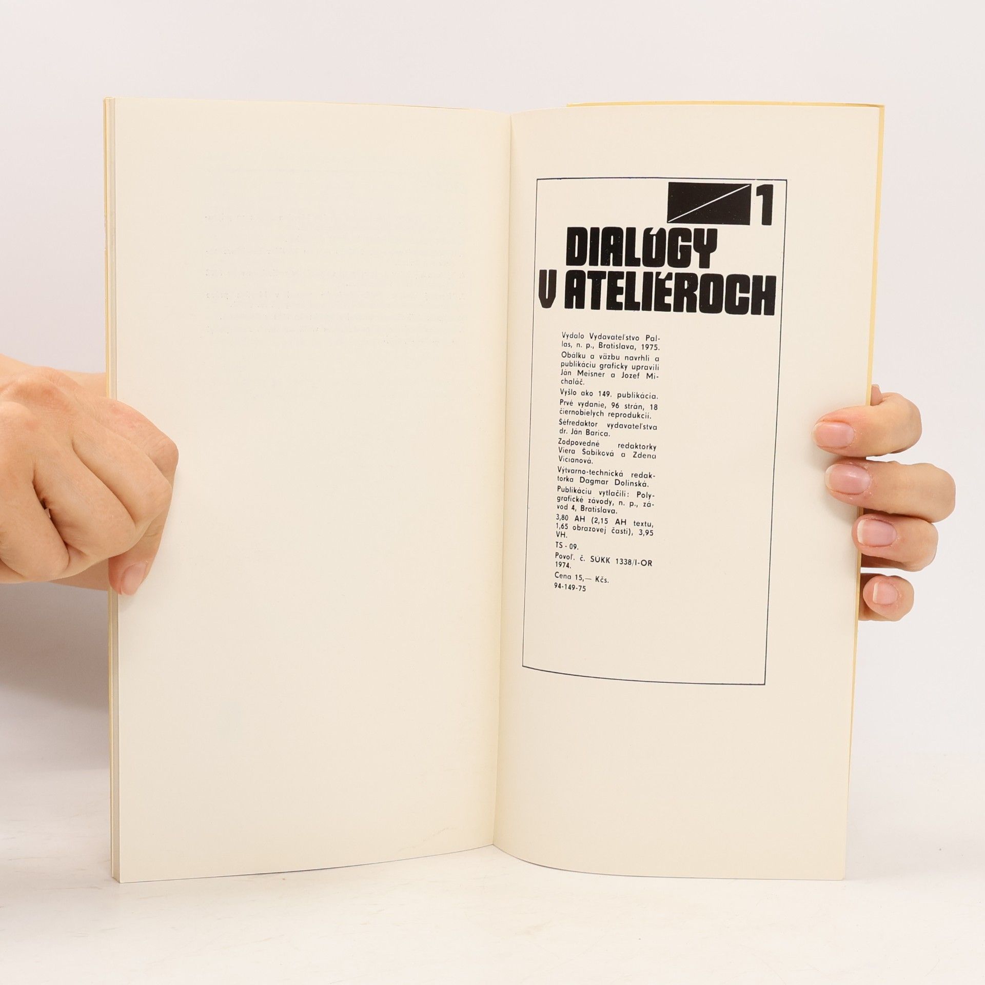 Helena Dvořáková Dialógy v ateliéroch. [Diel] 1
