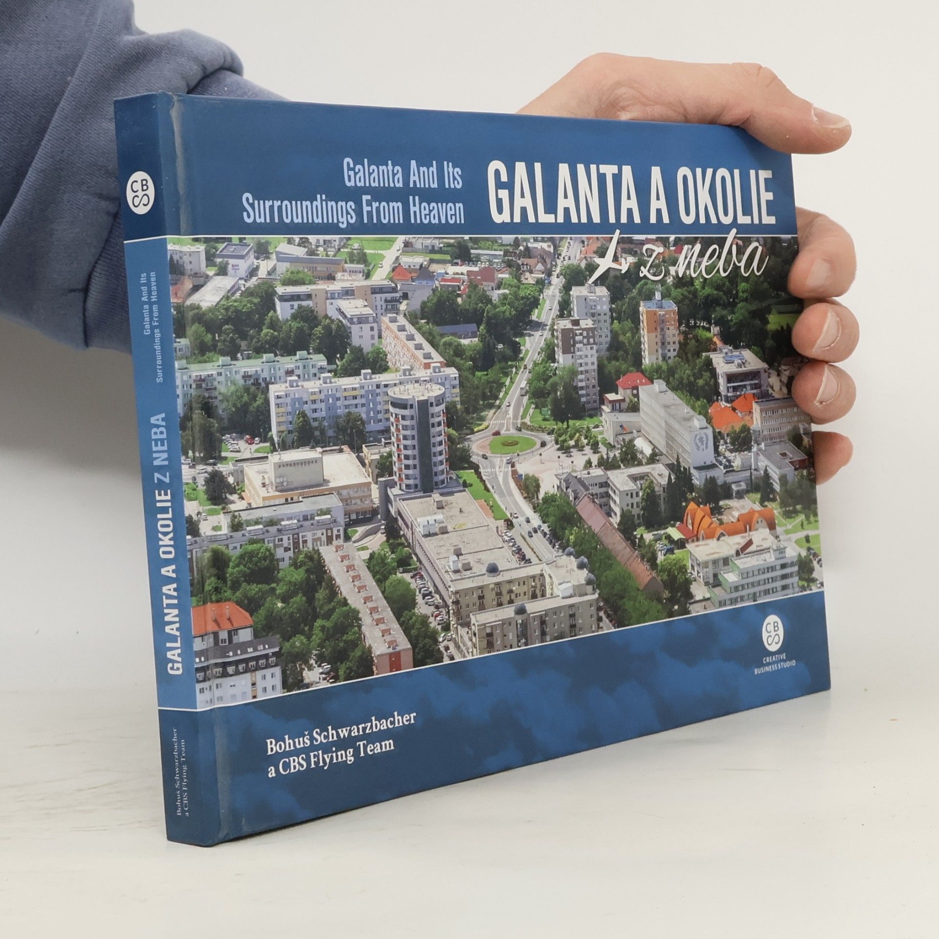 CBS Flying Team Galanta a okolie z neba (Galanta and its surroundings from heaven)
