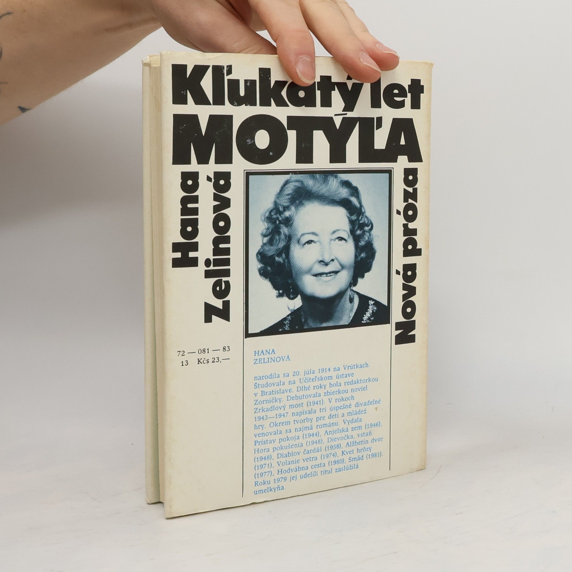 Hana Zelinová Kľukatý let motýla