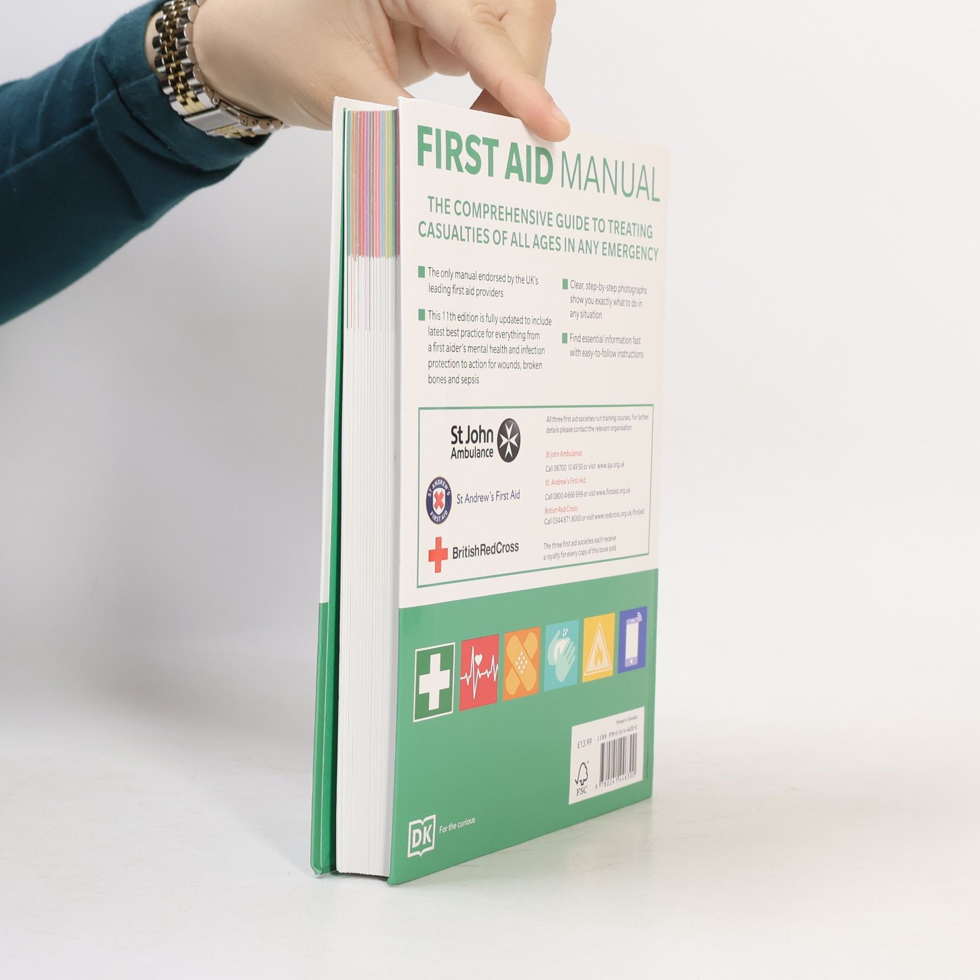 Dorling Kindersley First Aid Manual 11th Edition