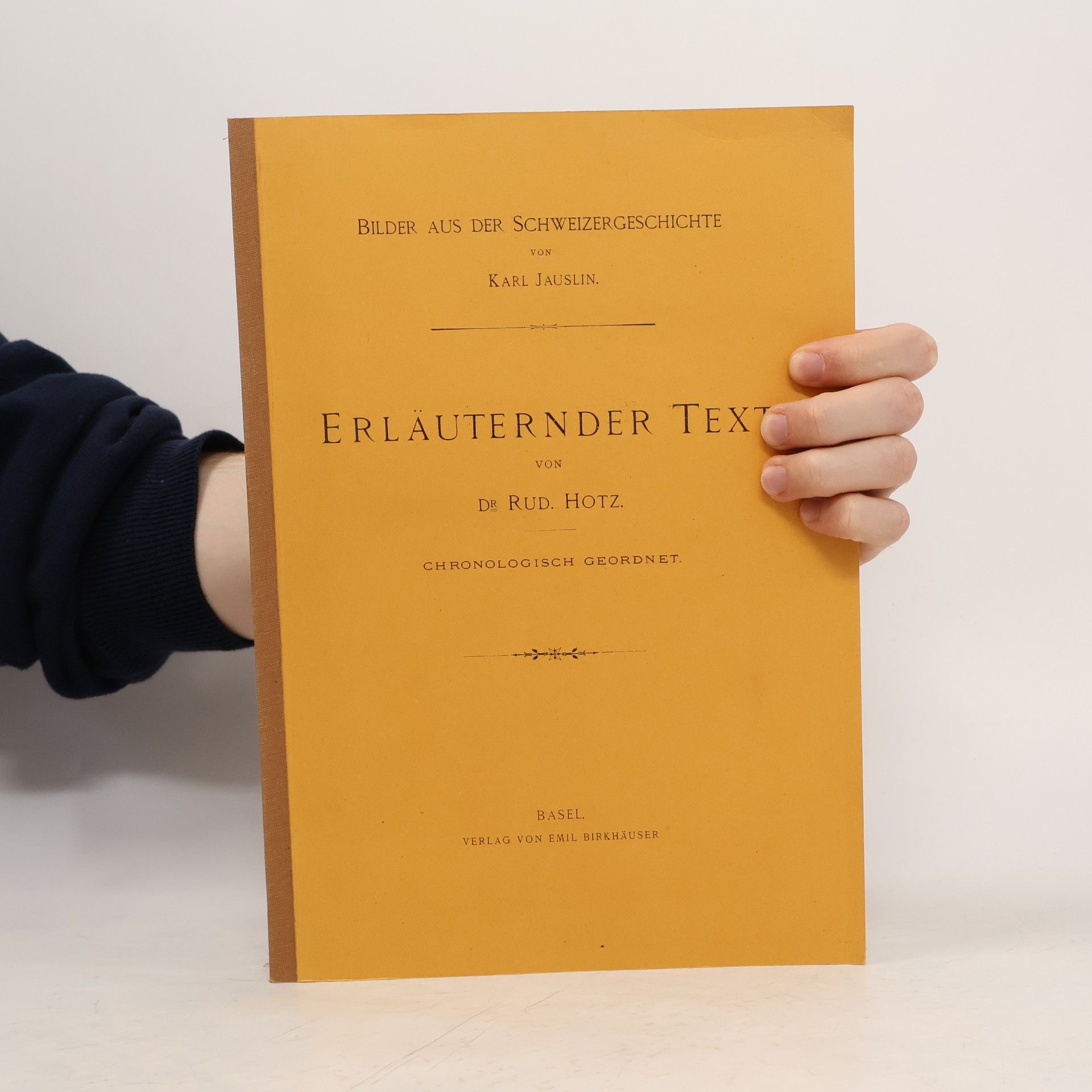 Rudolf Holtz Erläuternder Text