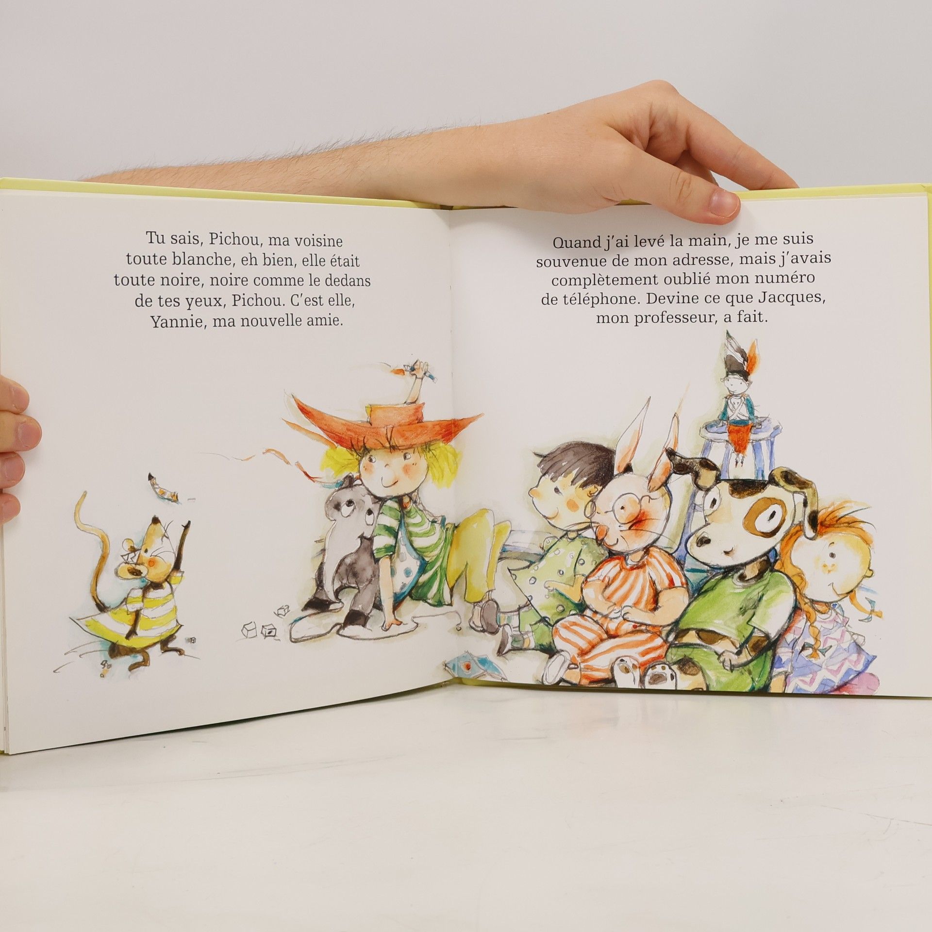 Ginette Anfousse Les Aventures de Jiji et Pichou - 7: L'école