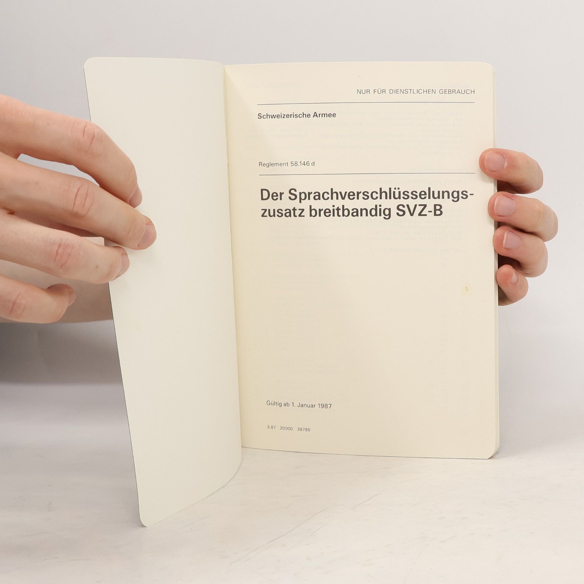 kolektiv Der Sprachverschlüsselungszusatz breitbandig SVZ-B