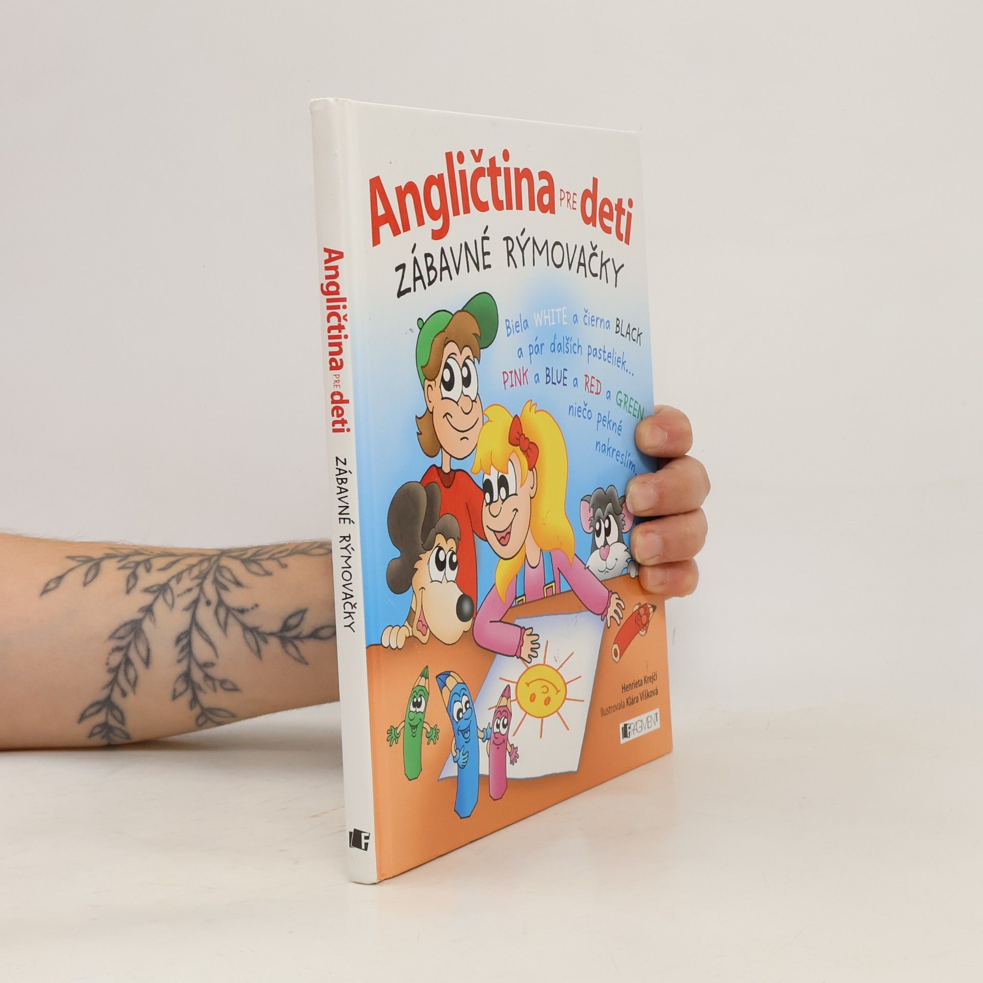 Henrieta Krejčí Angličtina pre deti. Zábavné rýmovačky