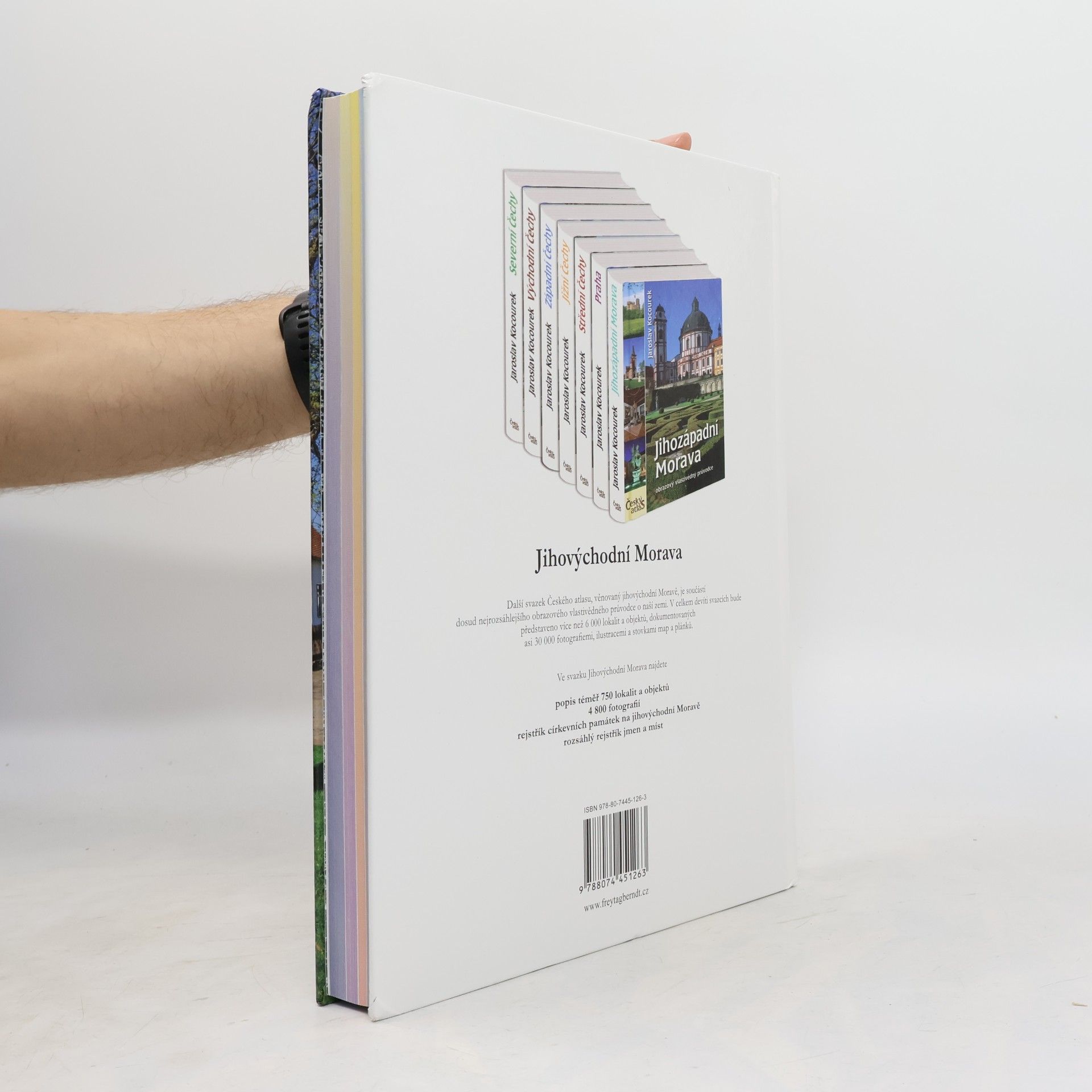 Jaroslav Kocourek Český atlas. Jihovýchodní Morava